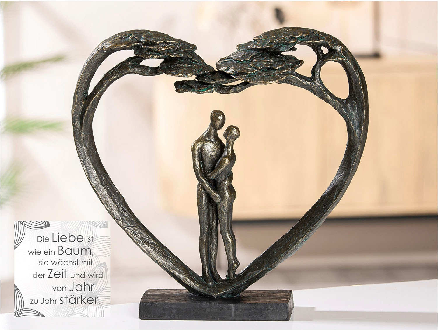 Casablanca by Gilde Dekofigur »Skulptur "Love Tree"«