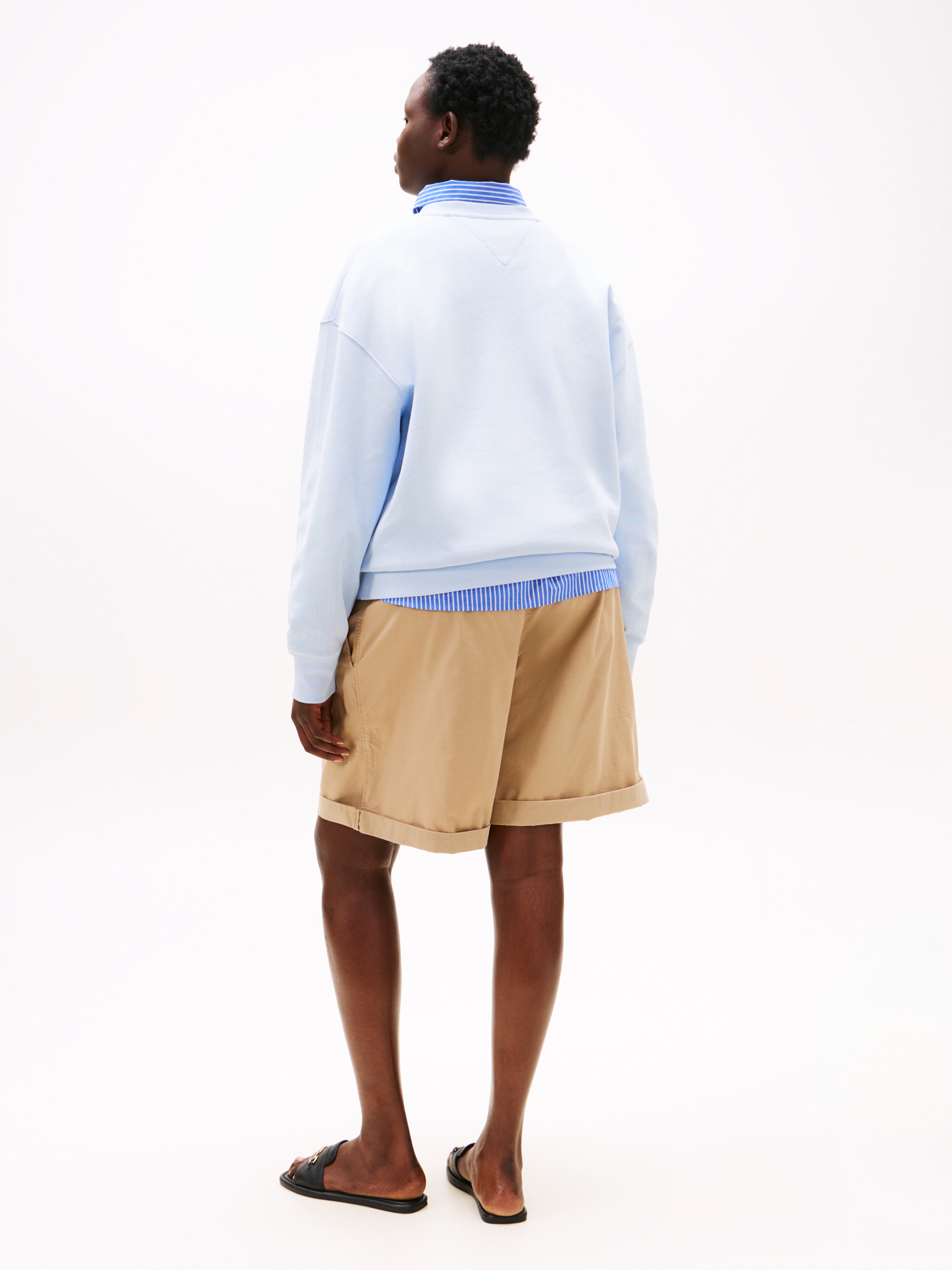 Tommy Hilfiger Curve Sweatshirt »CRV SCRIPT REG PIQUE SWTSHRT«