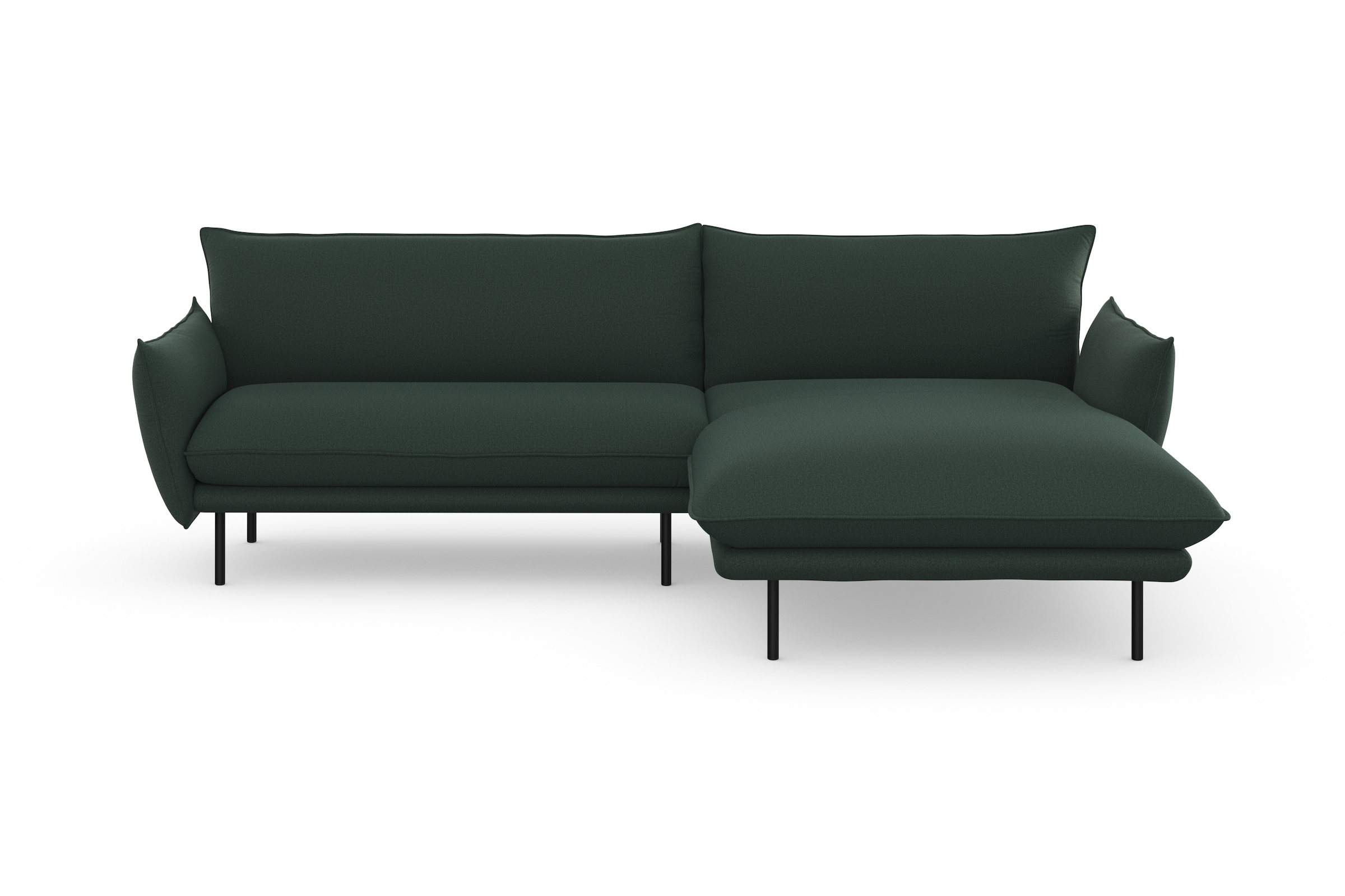 Home affaire Ecksofa »Stine L-Form« Besonderes Design durch Kissenoptik und Keder, by Morten Georgsen
