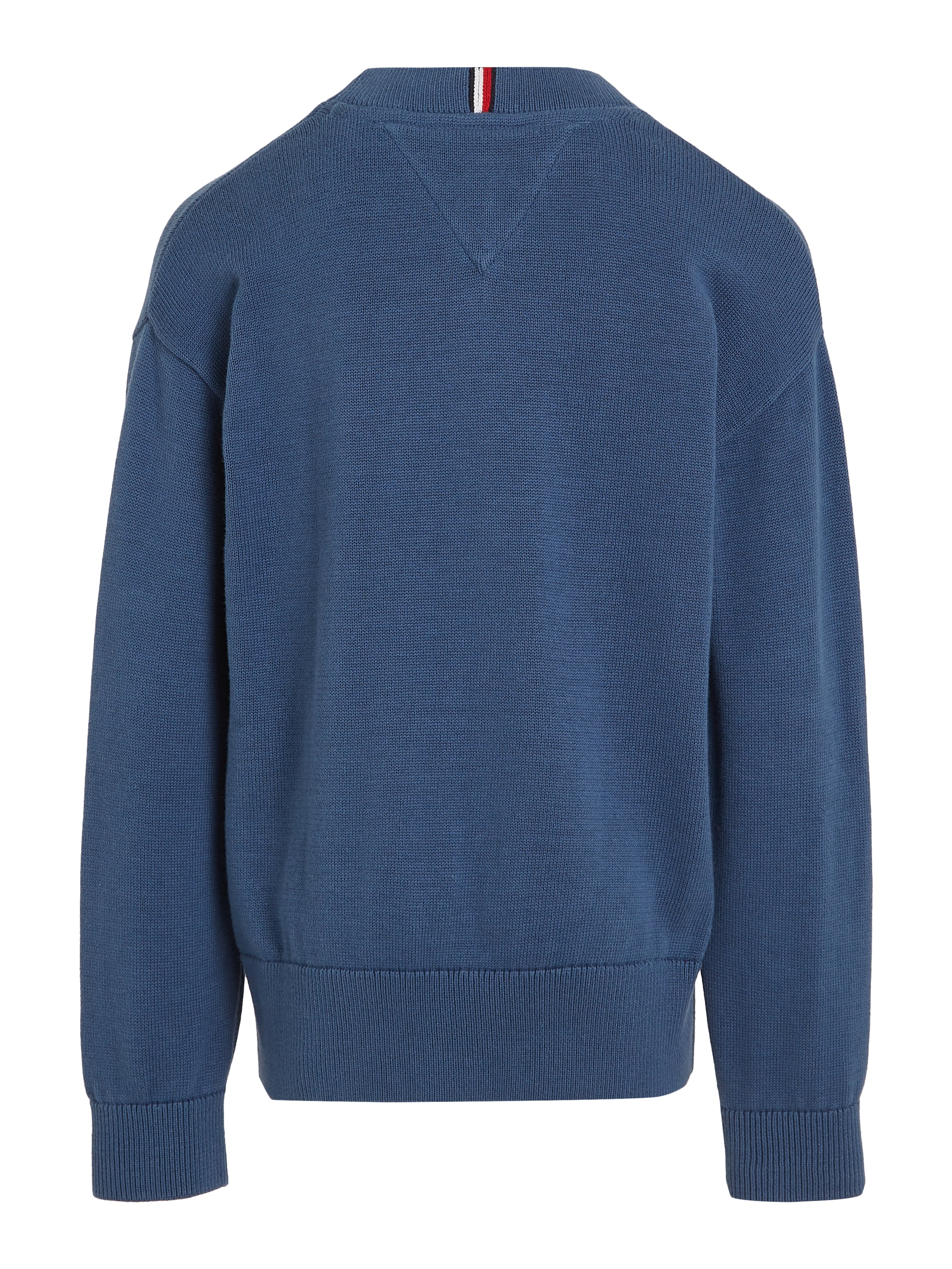 Tommy Hilfiger Strickpullover »ESSENTIAL SWEATER«, Kinder bis 16 Jahre mit Logostickerei