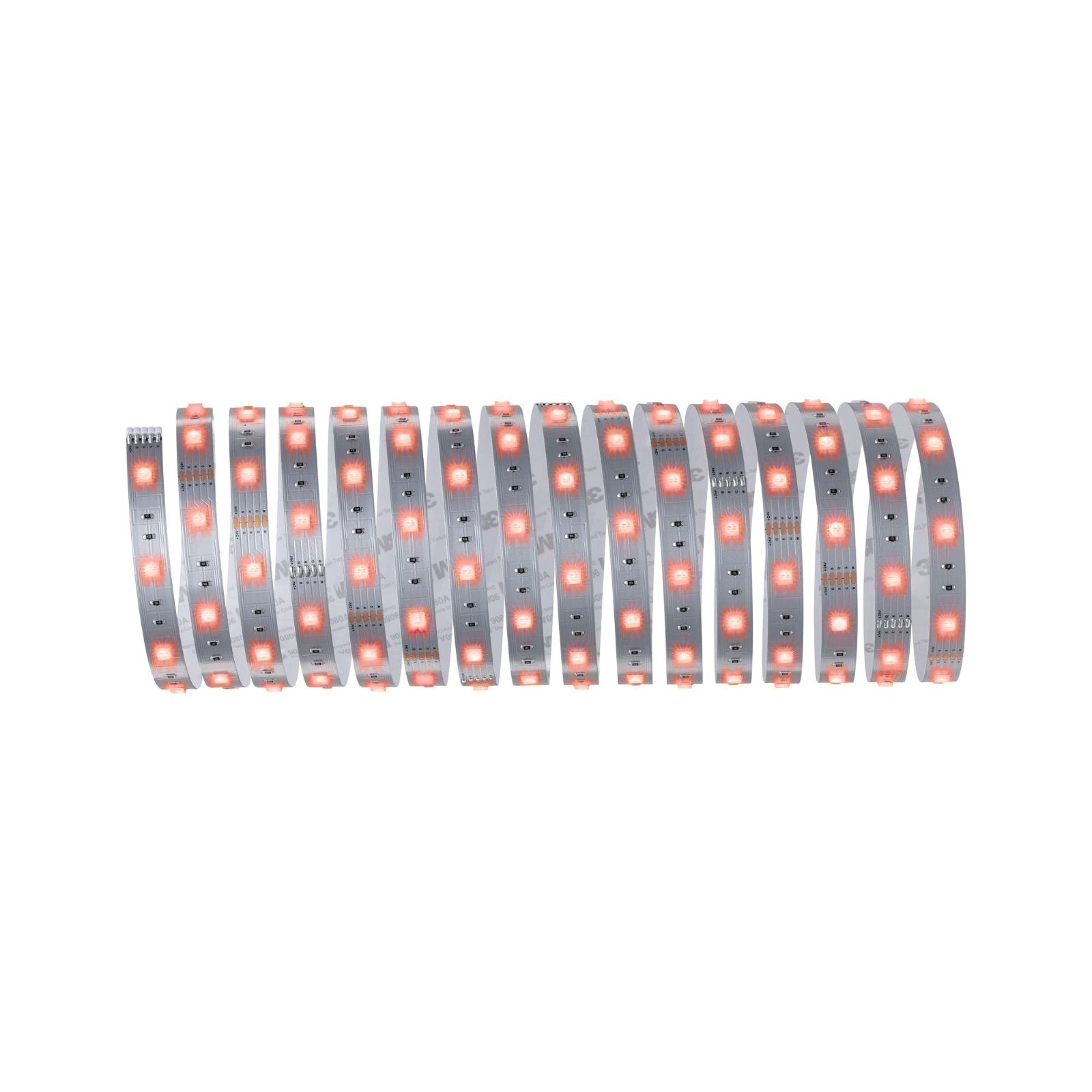 Paulmann LED-Streifen »MaxLED 250 Stripe 5m RGBW IP20 3000K 31,5W 24V Silber«, 1 St.-flammig