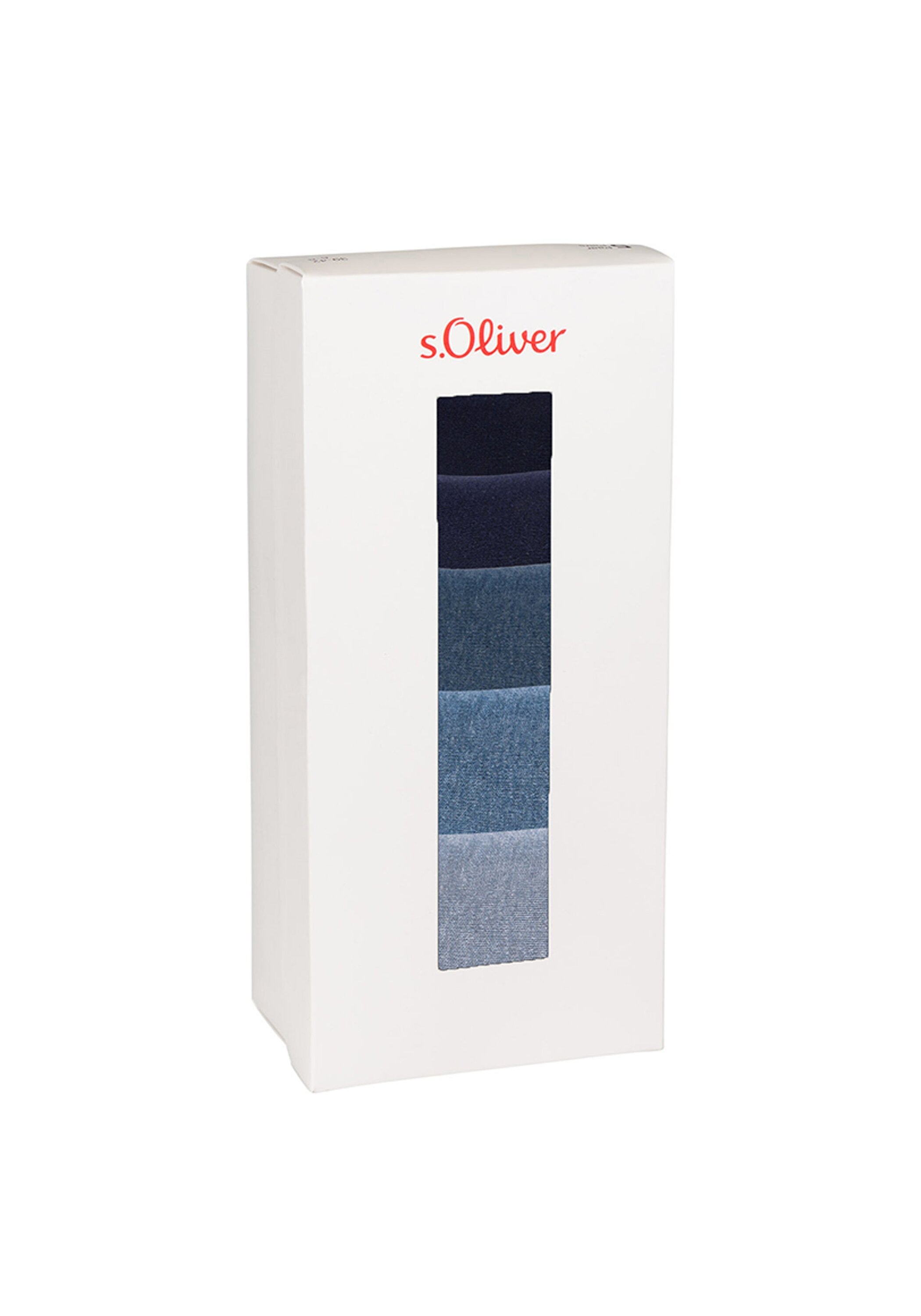 s.Oliver Kurzsocken »Socken Essential Socks in Box 5P 5er Pack« 5 Paar tlg.