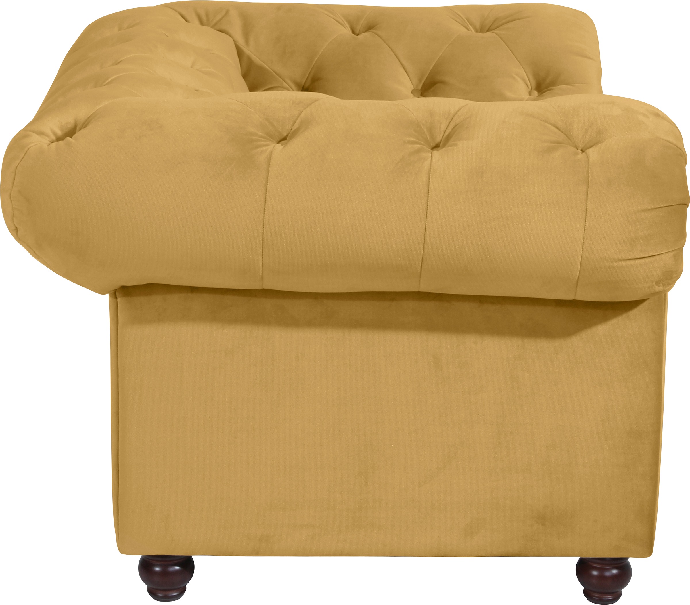 Max Winzer® Polstergarnitur »Old England Chesterfield, hochwertig und elegant«, (3 tlg.), mit edler Knopfheftung, 3-tlg.
