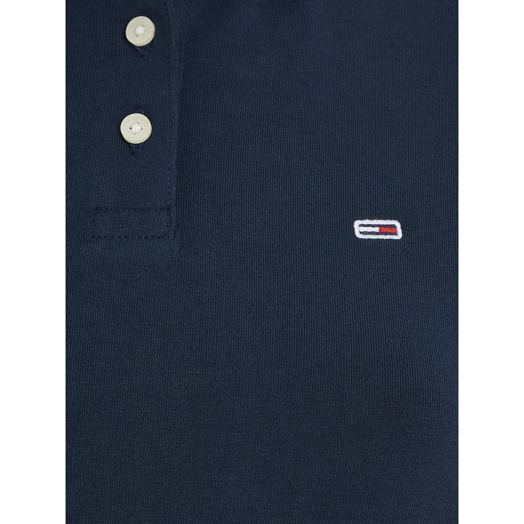 Tommy Jeans Poloshirt, mit kurzer Knopfleiste