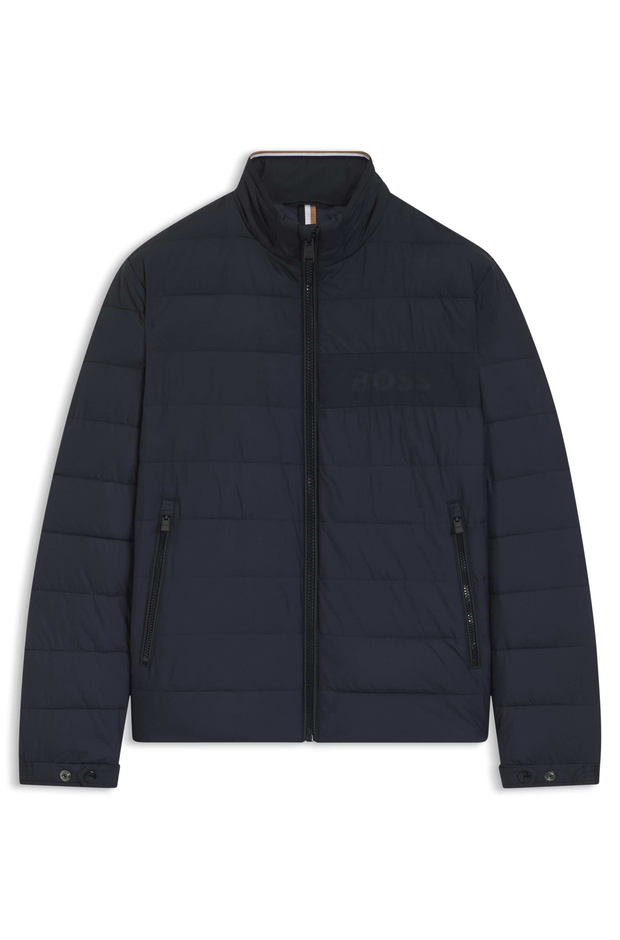 BOSS Steppjacke »Cenitos Premium Menswear« mit Stehkragen, regular fit