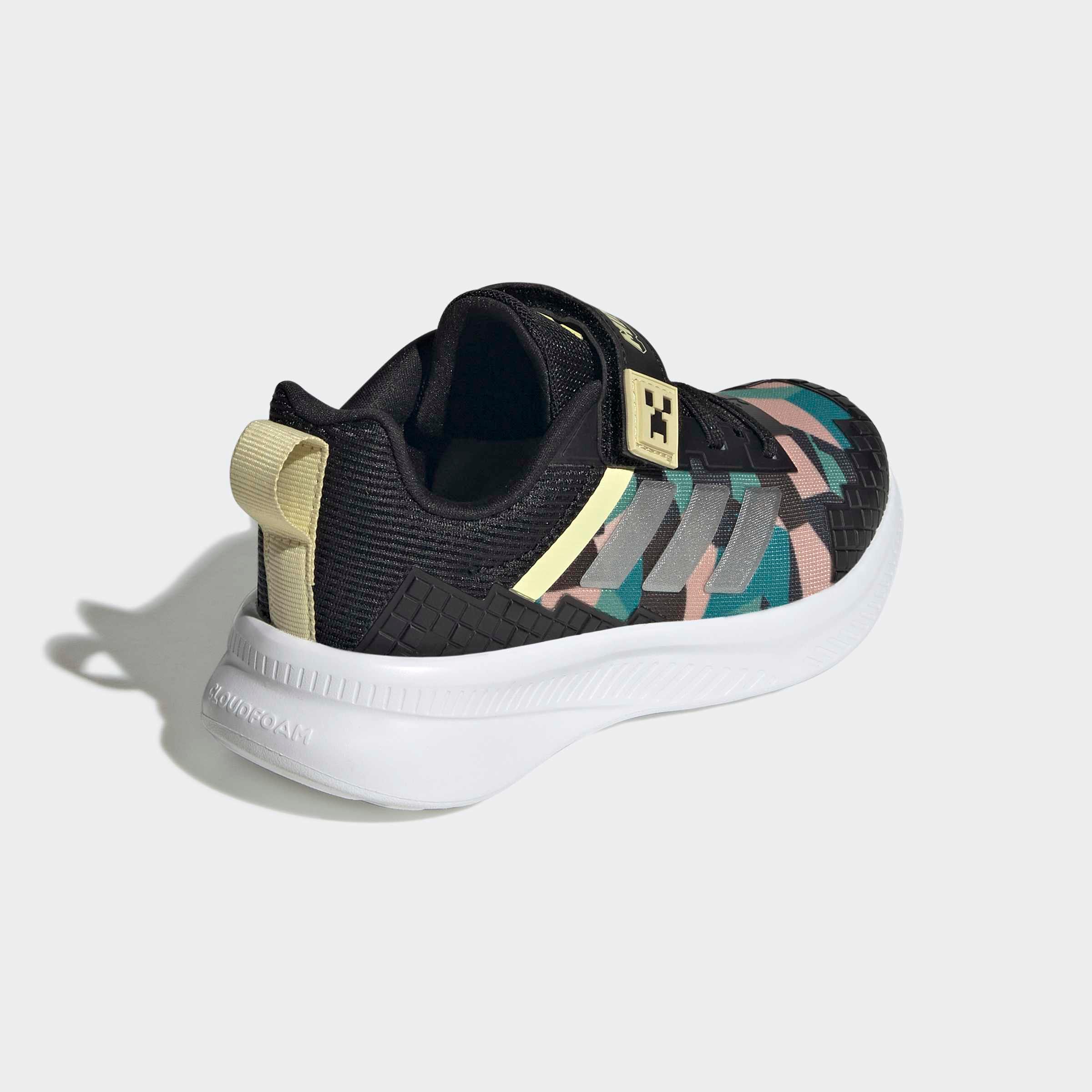 adidas Sportswear Laufschuh »ADIDAS MINECRAFT FORTARUN 4.0  KINDER«  mit Klettverschluss, für Kinder & Jugendliche