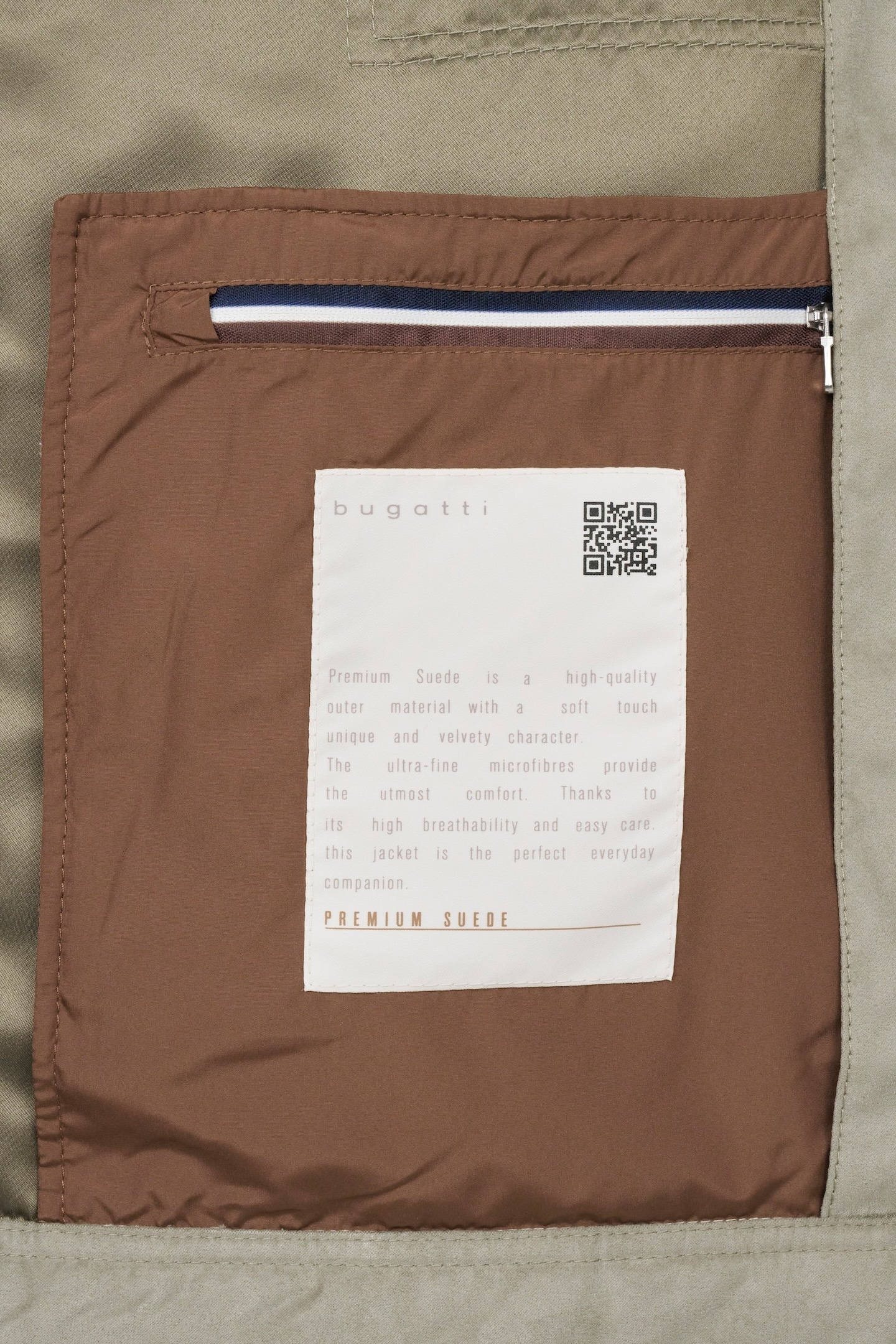 bugatti Blouson, ohne Kapuze, aus wasserabweisendem Oberstoff