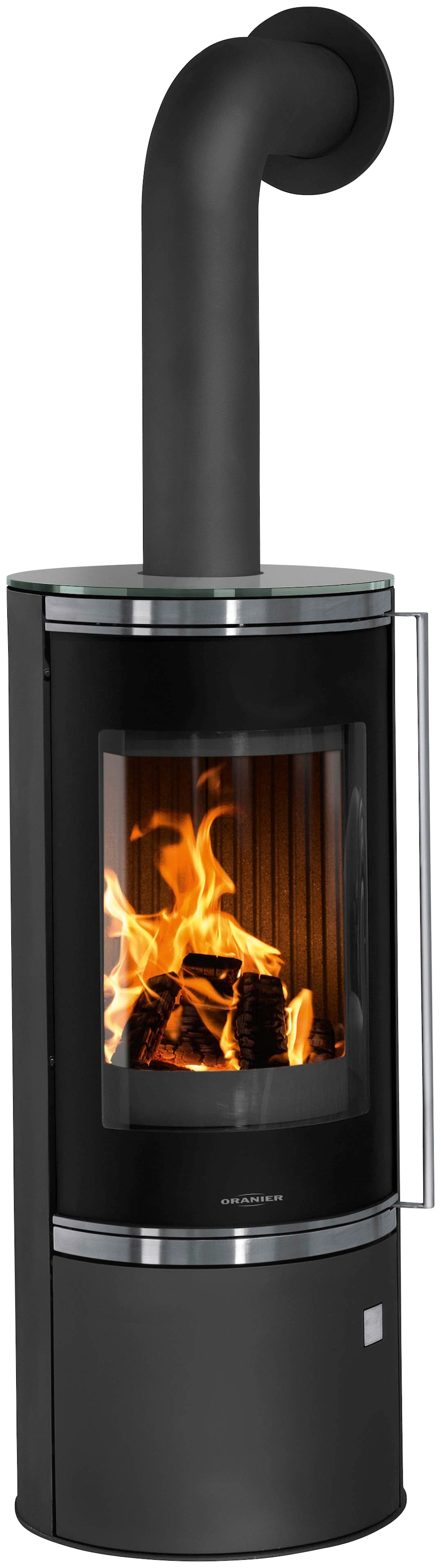 Oranier Kaminofen »Arena 2.0«, (2 tlg.), Abdeckplatte aus Glas