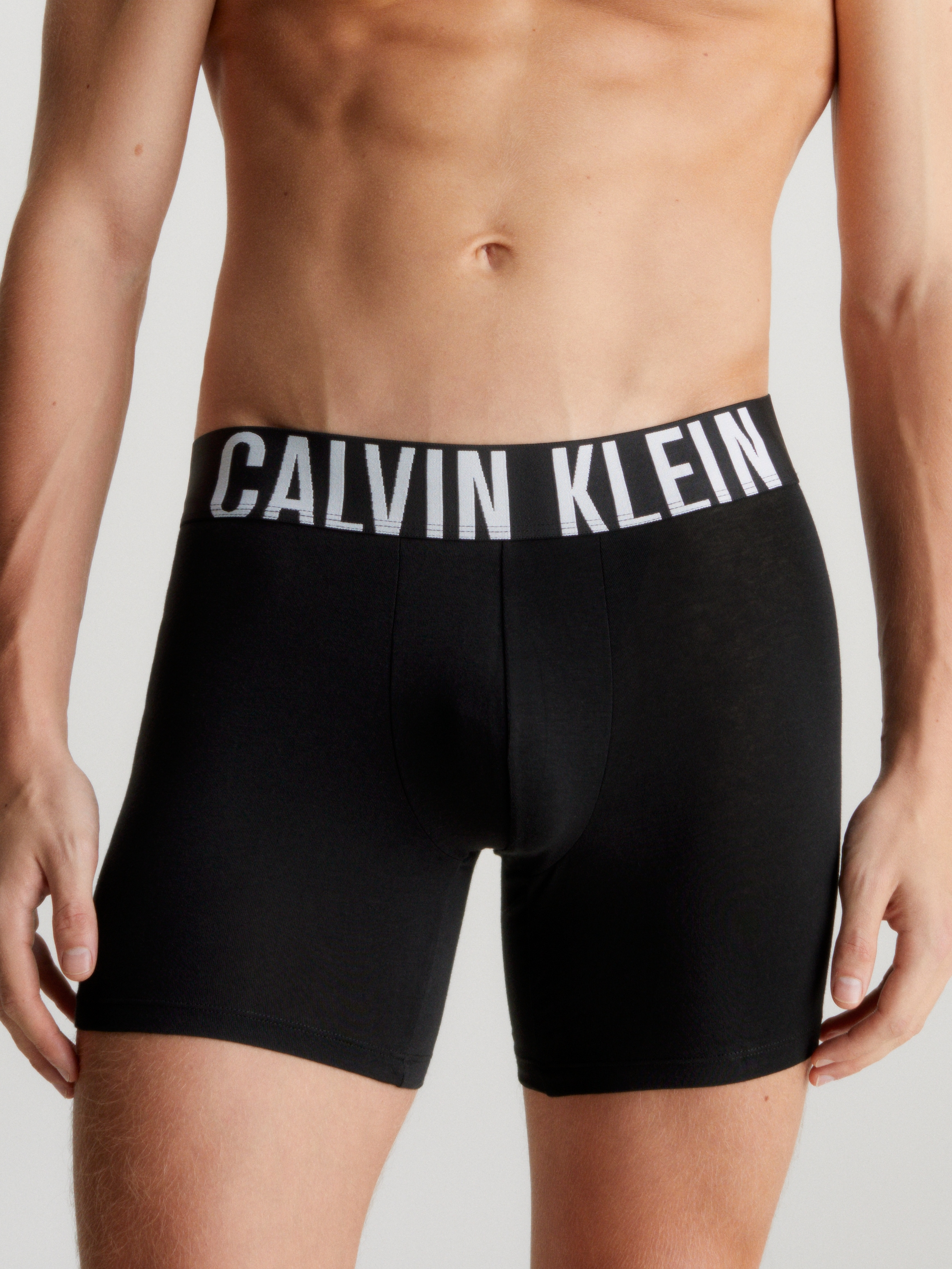 Calvin Klein Underwear Boxer »BOXER BRIEF 3PK«, (Packung, 3 St., 3er), mit Logo-Stretchbund