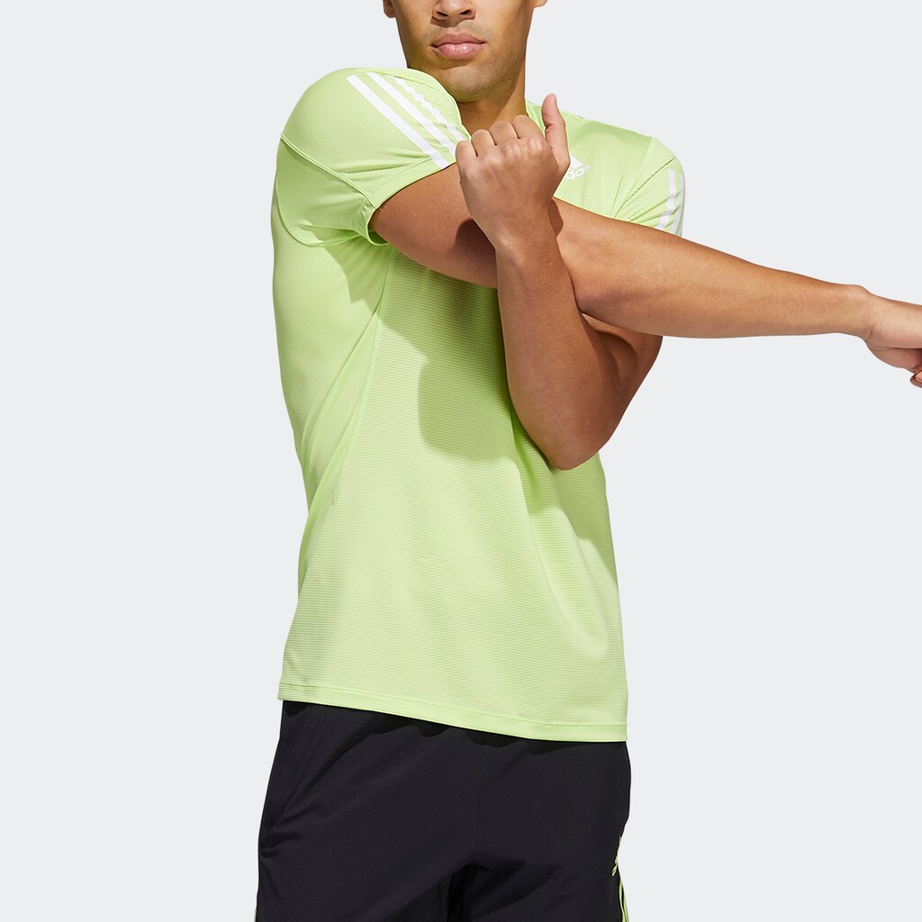 adidas Performance T-Shirt »PRIMEBLUE AEROREADY 3-STREIFEN SLIM«