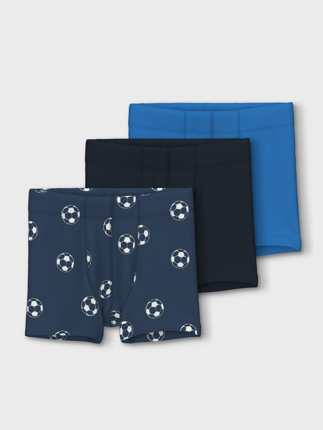 Name It Trunk »NMMTIGHTS 3P DARK DENIM FOOTBALL NOOS«, (Packung, 3 St.)
