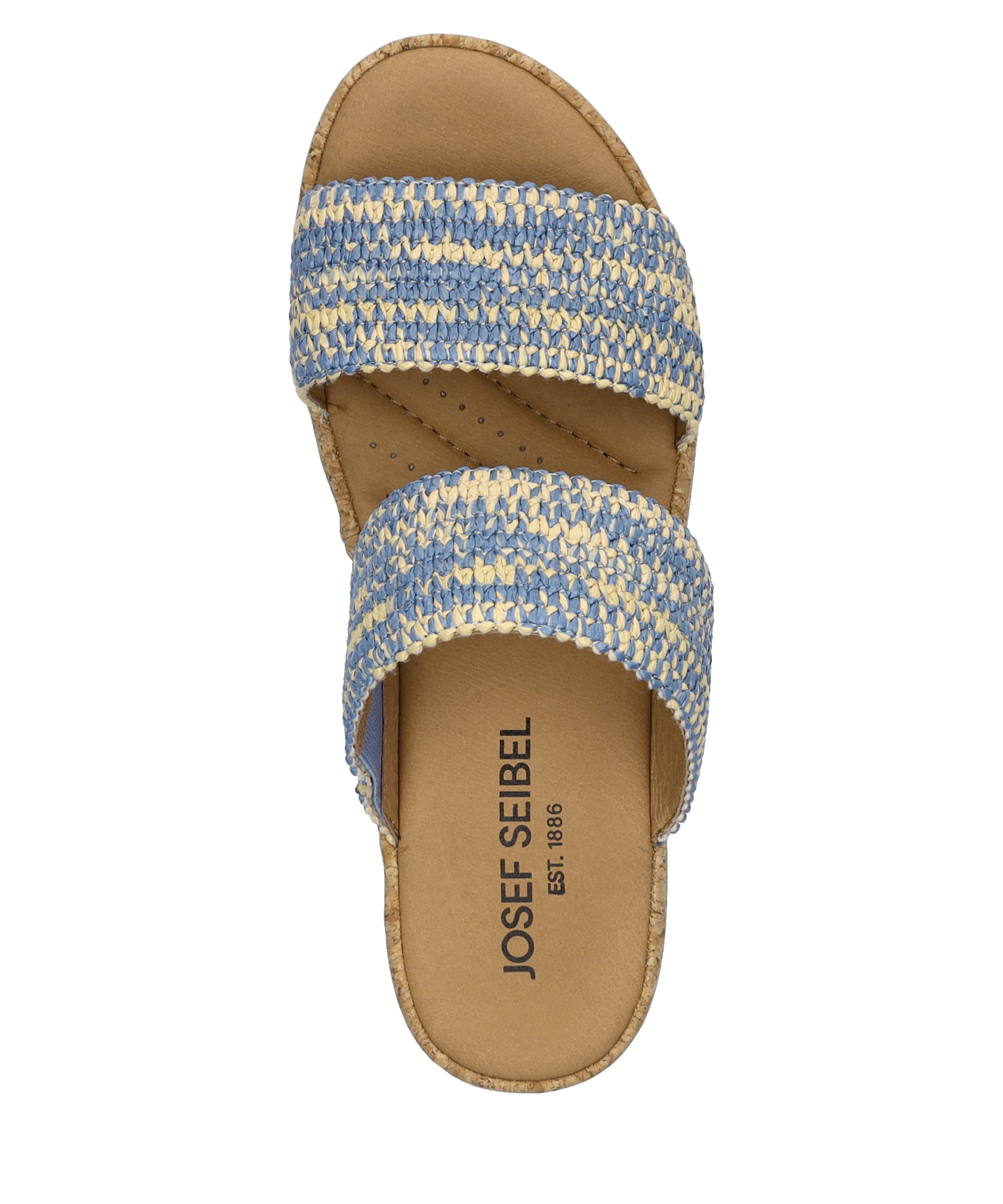 Josef Seibel Slipper »Evita 02, slate blue-multi«