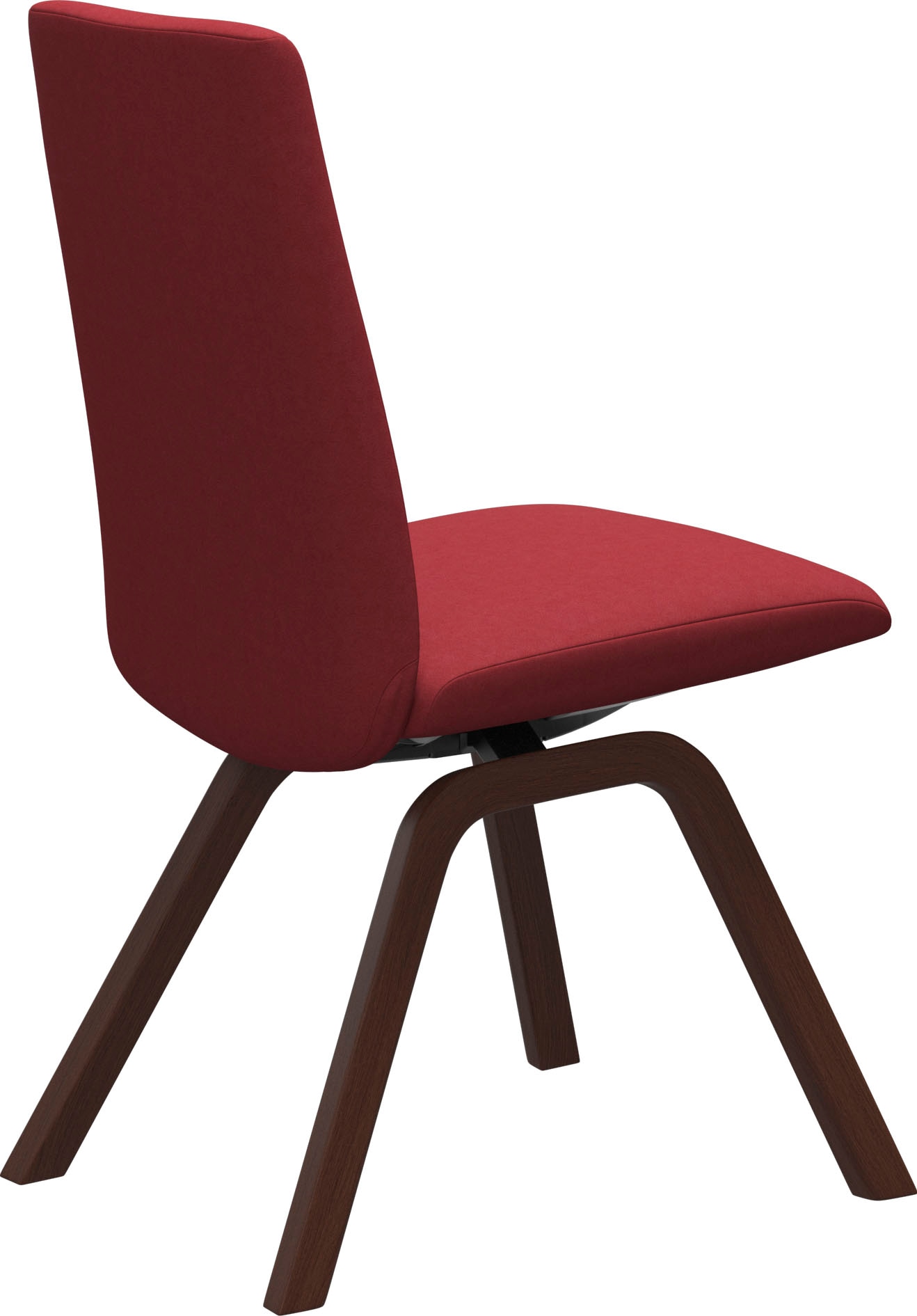 Stressless® Polsterstuhl »Laurel«, Microfaser DINAMICA, Low Back, Größe M, mit schräggestellten Beinen in Walnuss