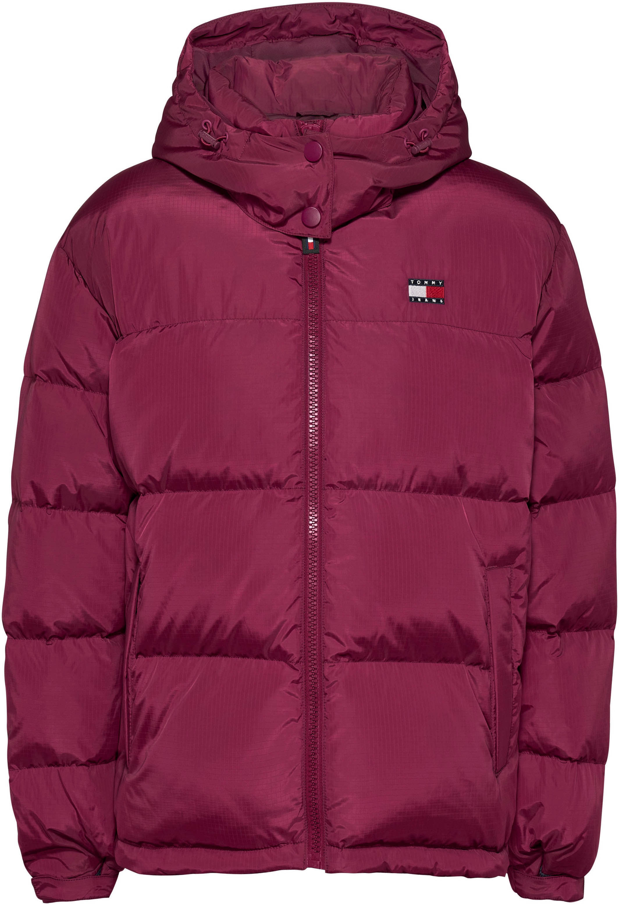 Tommy Jeans Steppjacke »TJW ALASKA PUFFER EXT«, mit Kapuze, mit Logostickereien