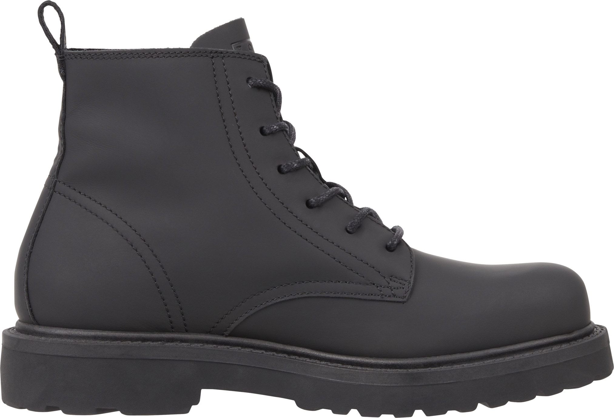 Tommy Jeans Schnürboots »TJM RUBERIZED LACE UP BOOT«, mit seitlicher Logoflagge