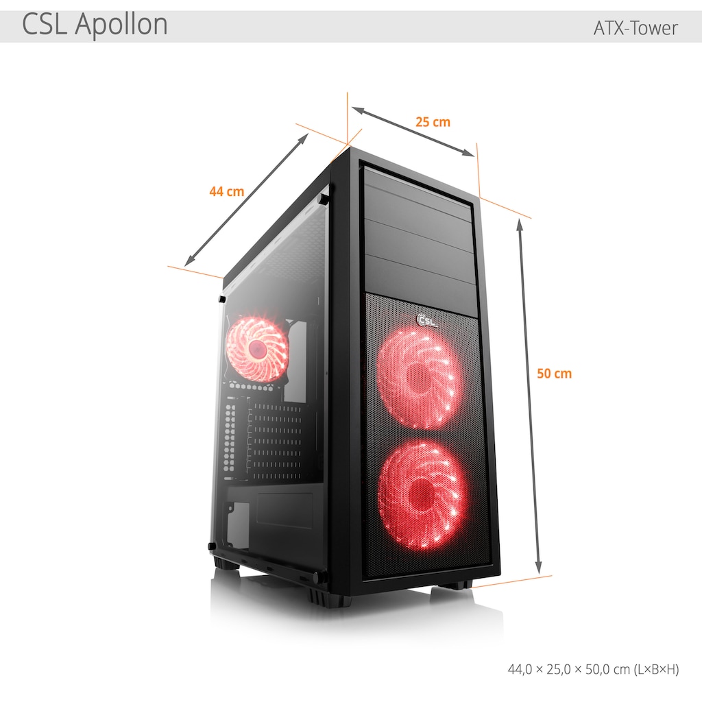 CSL Gaming-PC »Speed V25325«