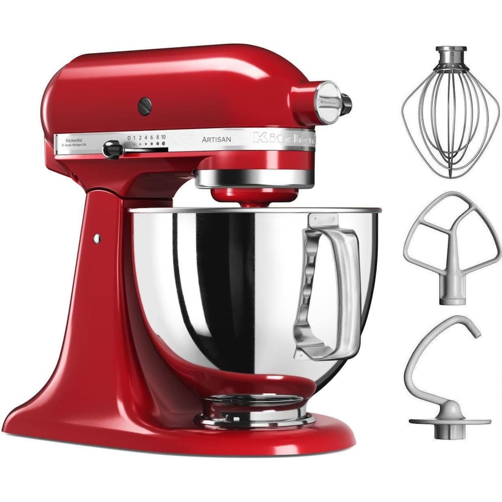 KitchenAid Küchenmaschine »5KSM125EER EMPIRE ROT«