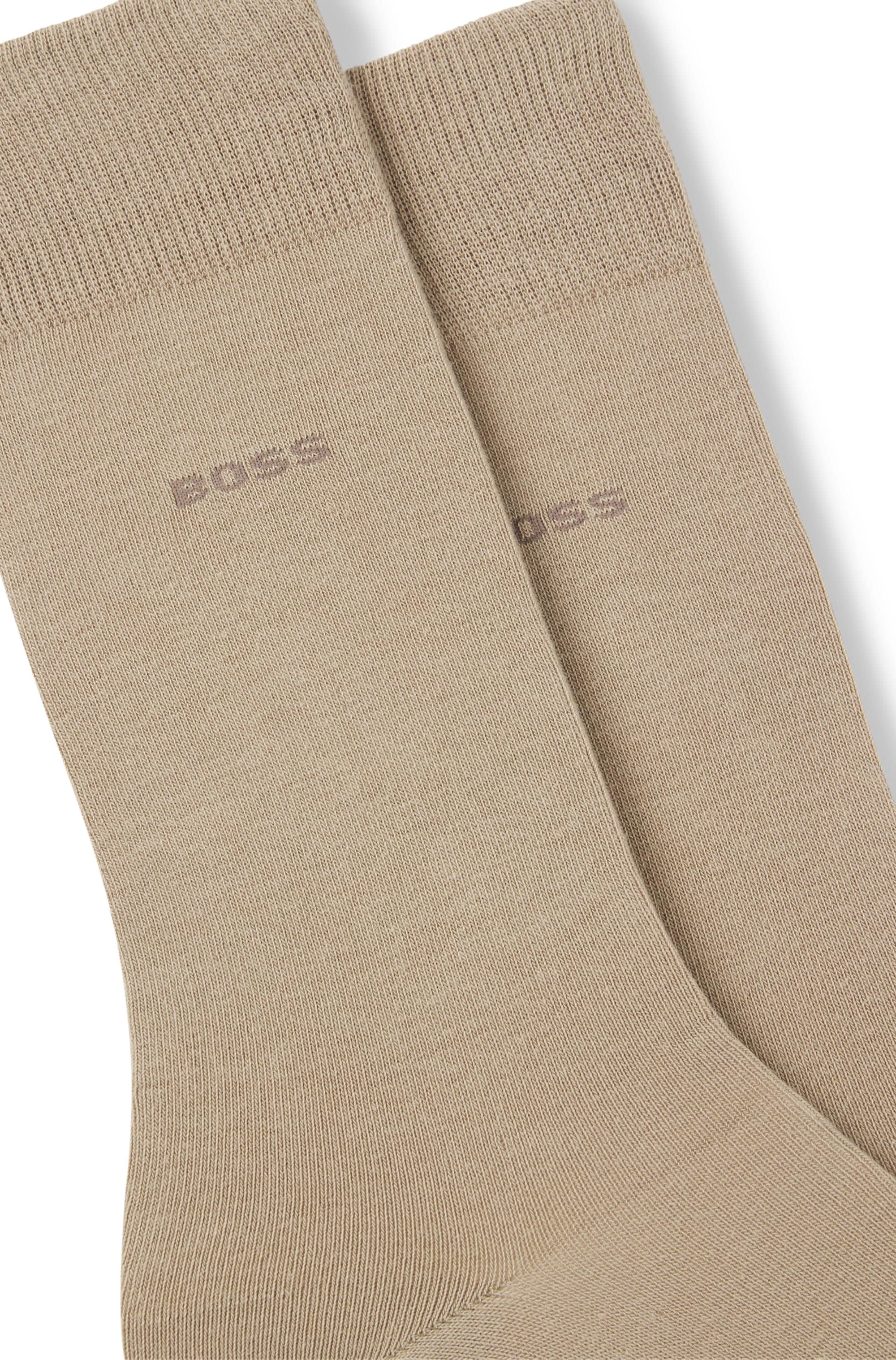 BOSS Businesssocken »2P RS Uni CC«, (Packung, 2 Paar, 2er), mit Markenlogo