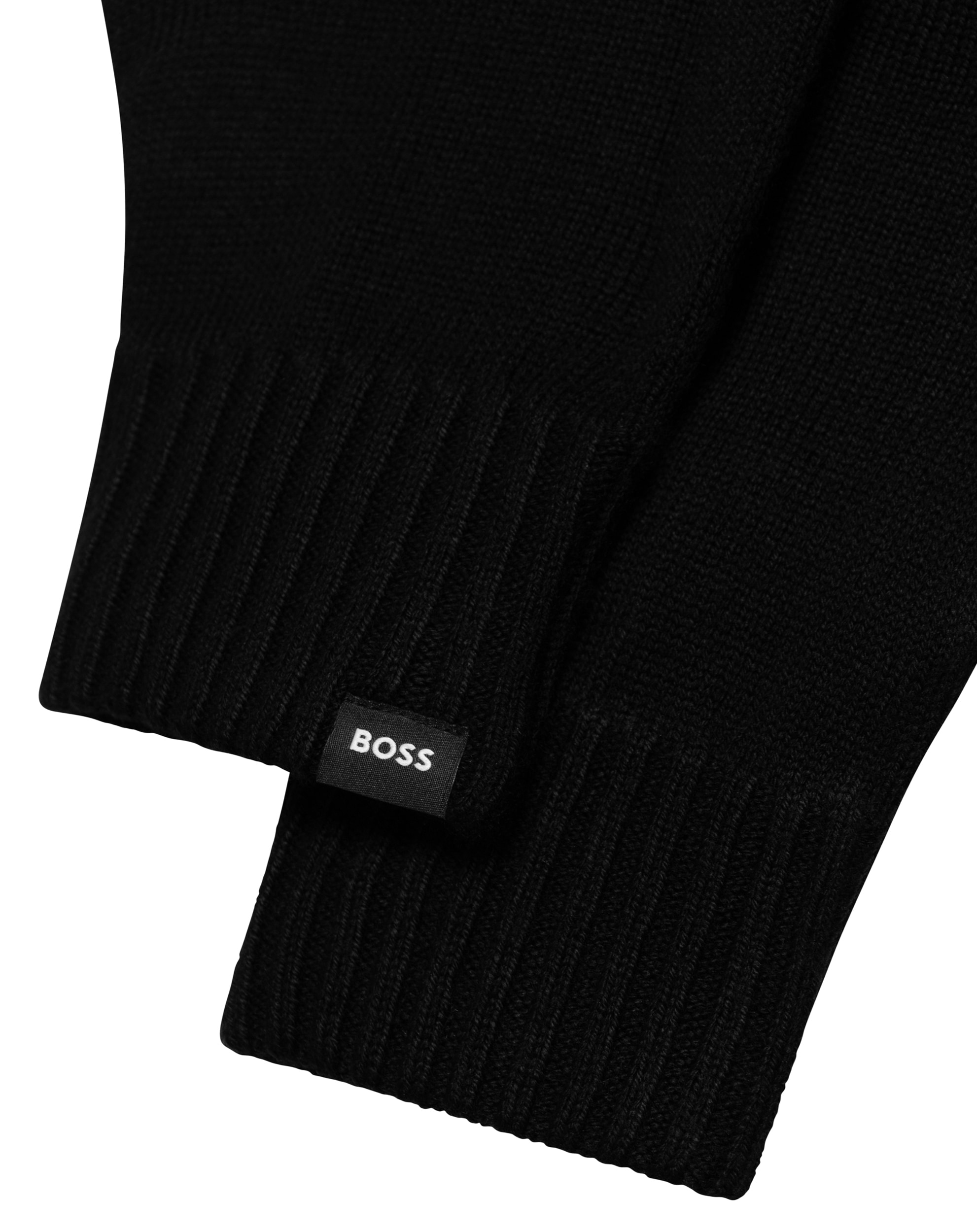BOSS Strickhandschuhe »Falco Gloves« mit Wolle, Touchscreen-fähig