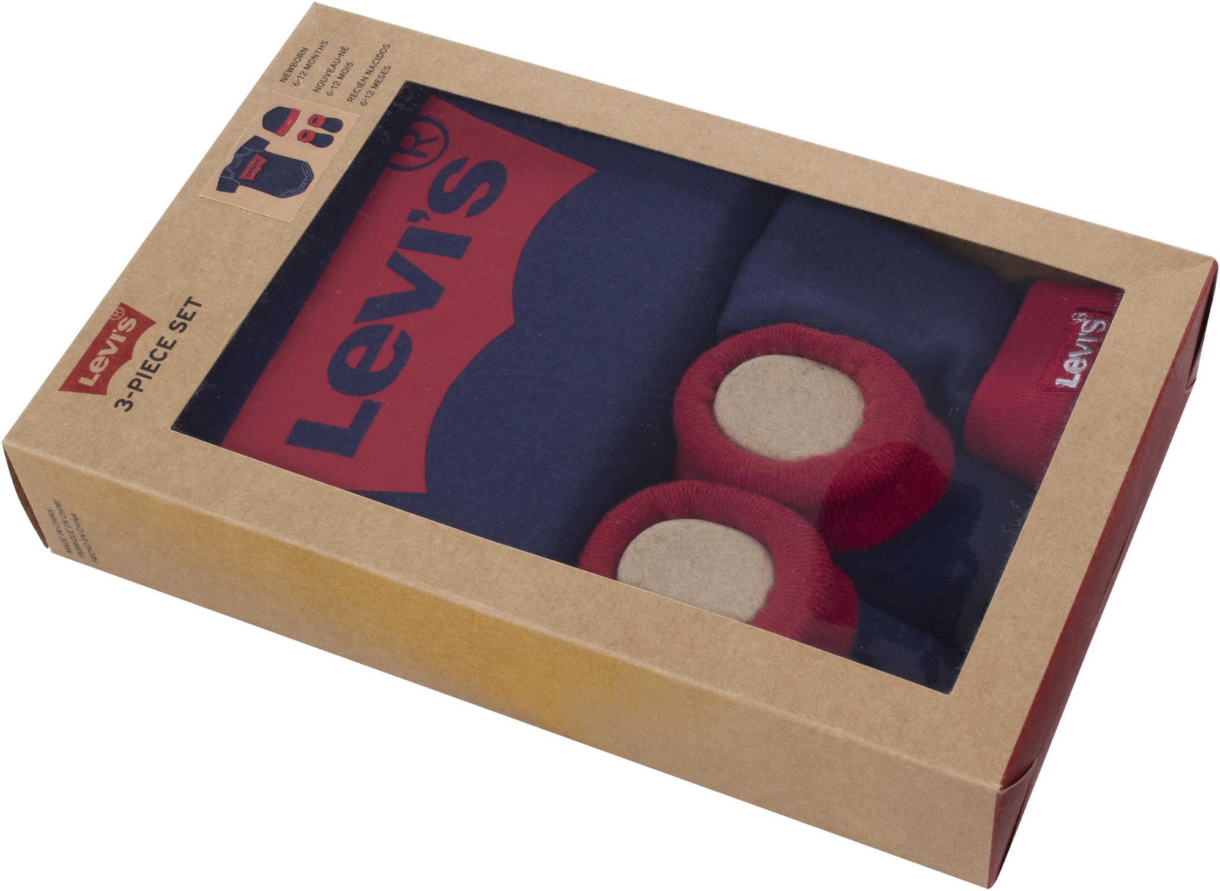 Levi's® Kids Body »Neugeborenen-Geschenkset« Set, 3 Stk. UNISEX