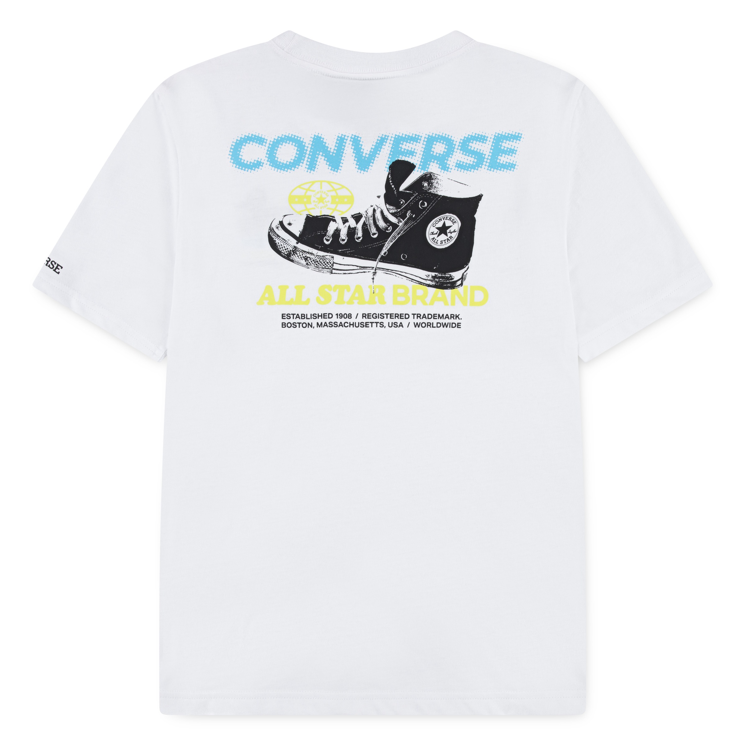 Converse T-Shirt »CNVB FRONTBACK TEXTURE SNKR TE« für vielseitige Aktivitäten, für Sportmode und Streetwear