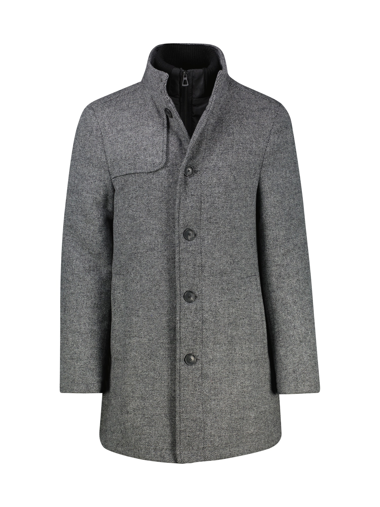 LERROS Wollmantel »LERROS Herren-Wollmantel mit herausnehmbaren Westeneinsatz«