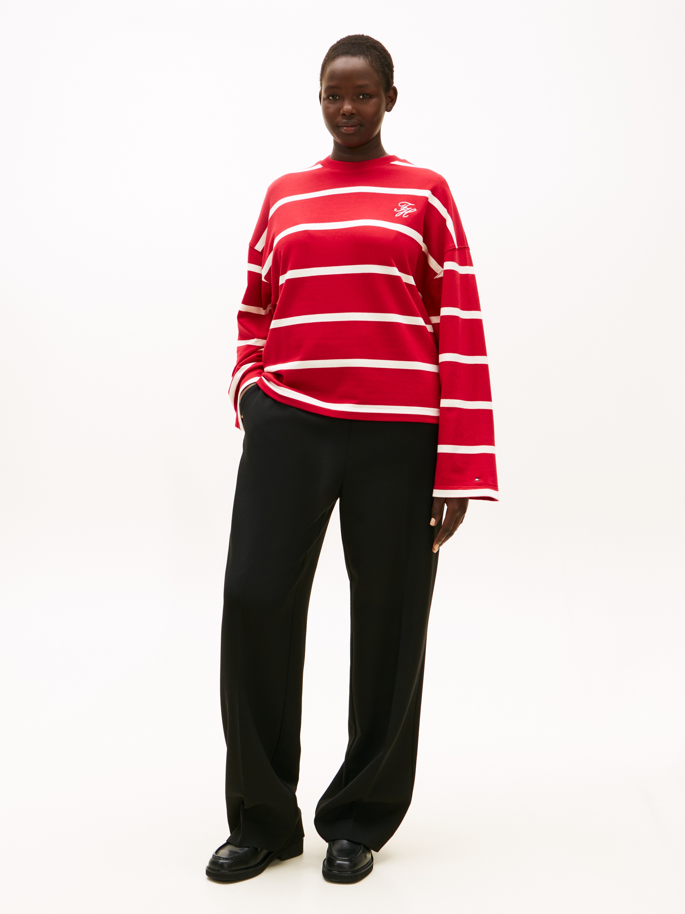 Tommy Hilfiger Curve Sweatshirt »CRV TH SCRIPT MDRN TERRY SWTSHRT«
