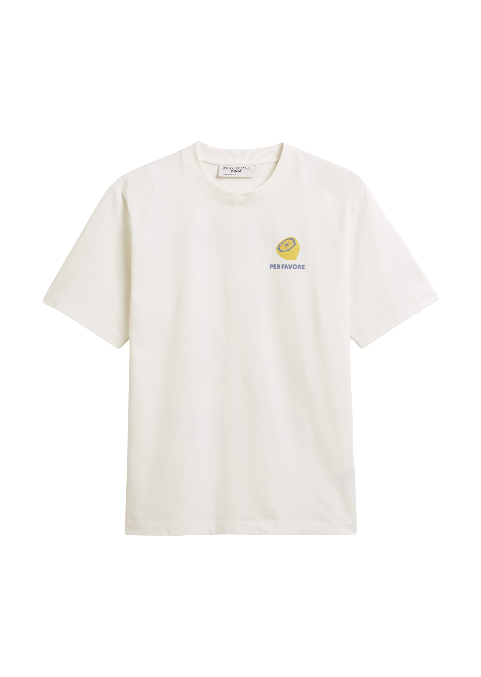 Marc O'Polo DENIM T-Shirt, oversized, Print auf der Rückseite