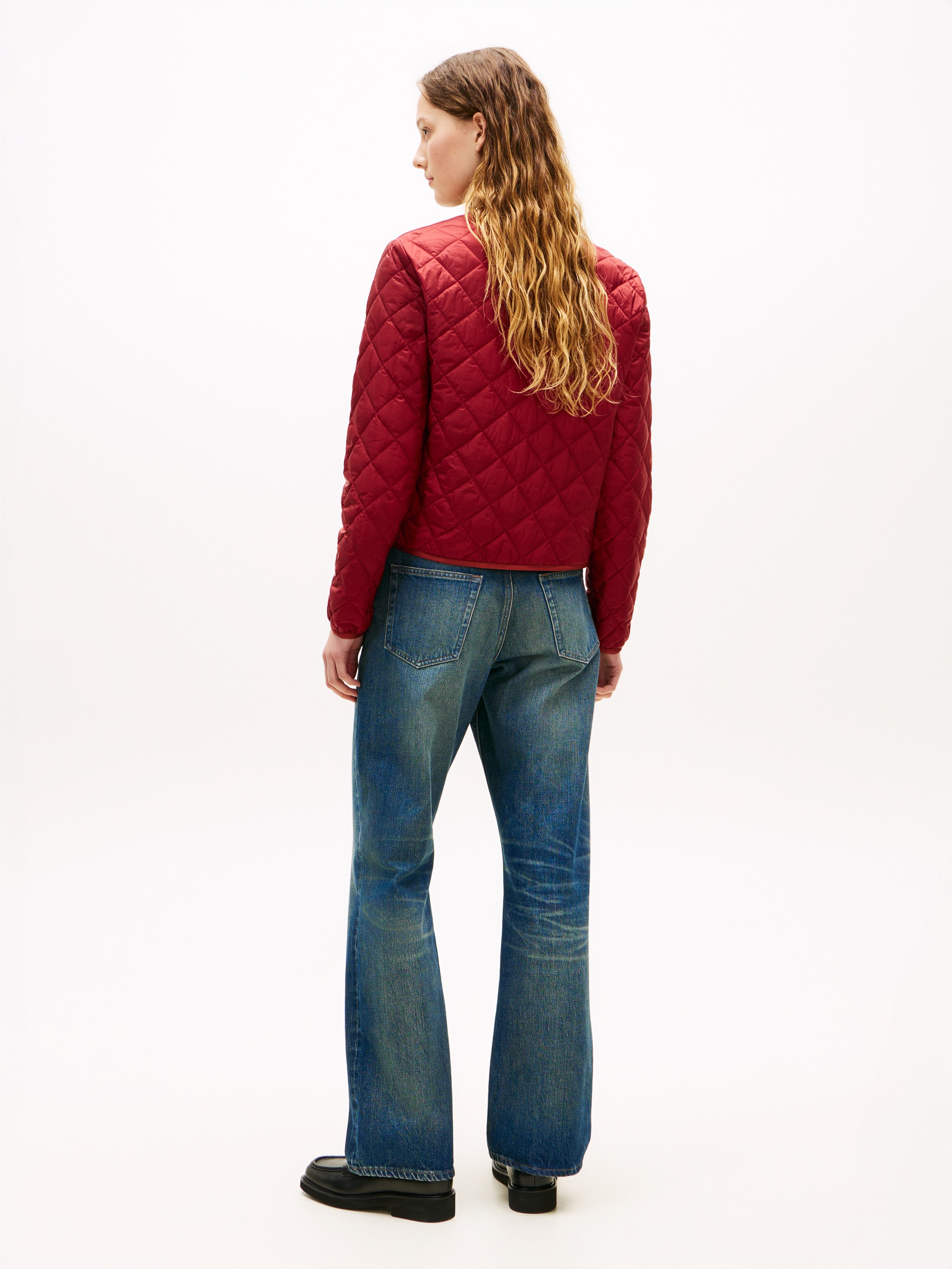 Tommy Hilfiger Steppjacke »LW PADDED REG QUILTED JACKET« in leicht verkürzter Länge, Regular Fit