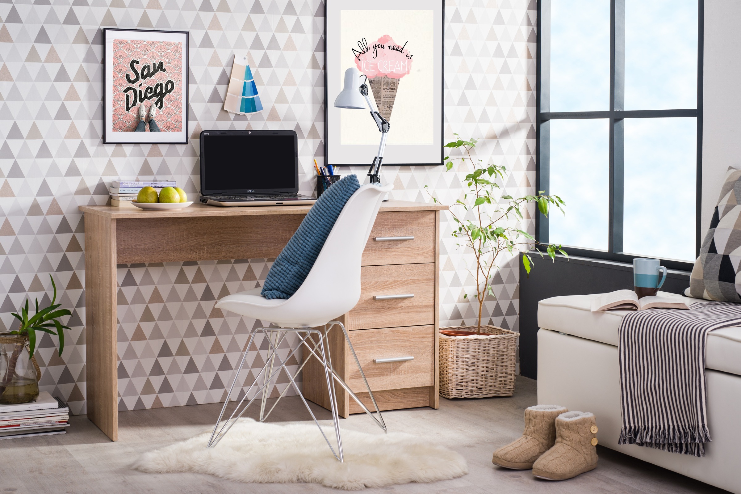 INOSIGN Schreibtisch »Tales«, gut geeignet für das Home Office