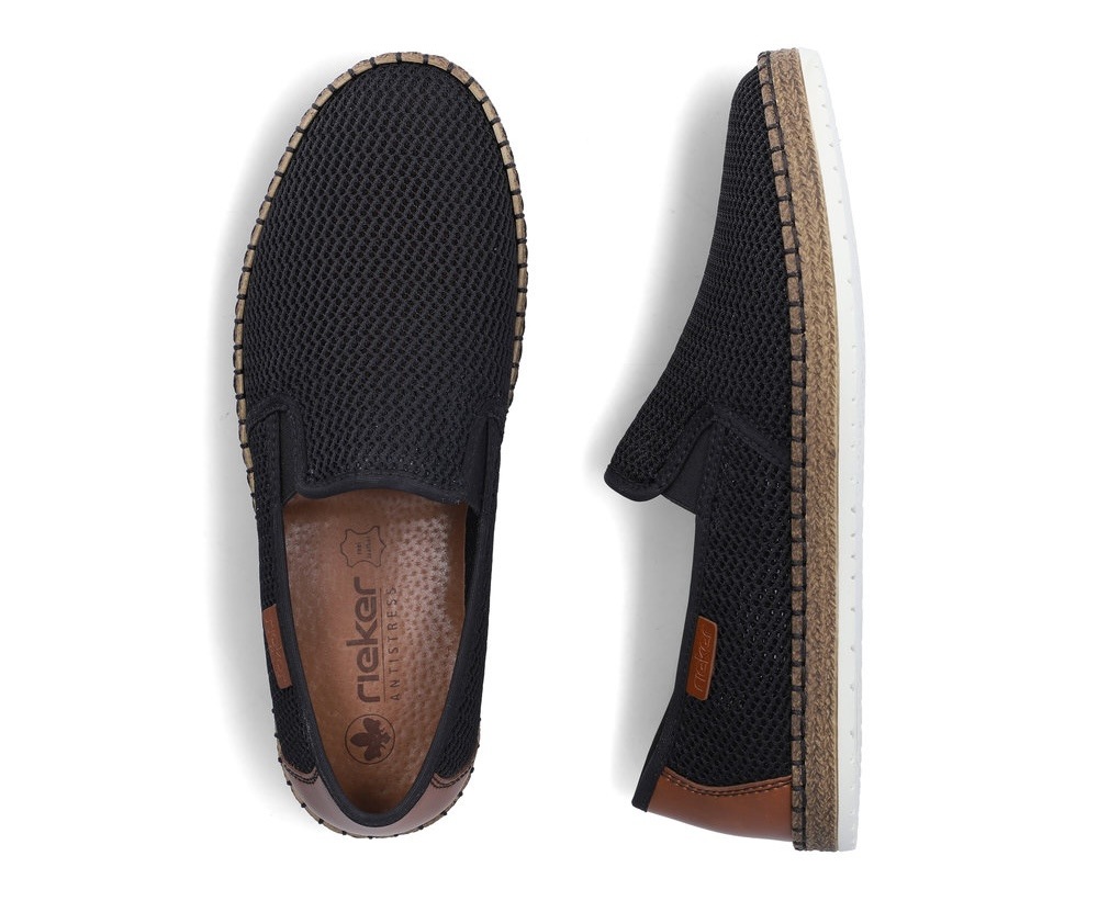 Rieker Espadrille  mit luftdurchlässiger Perforation
