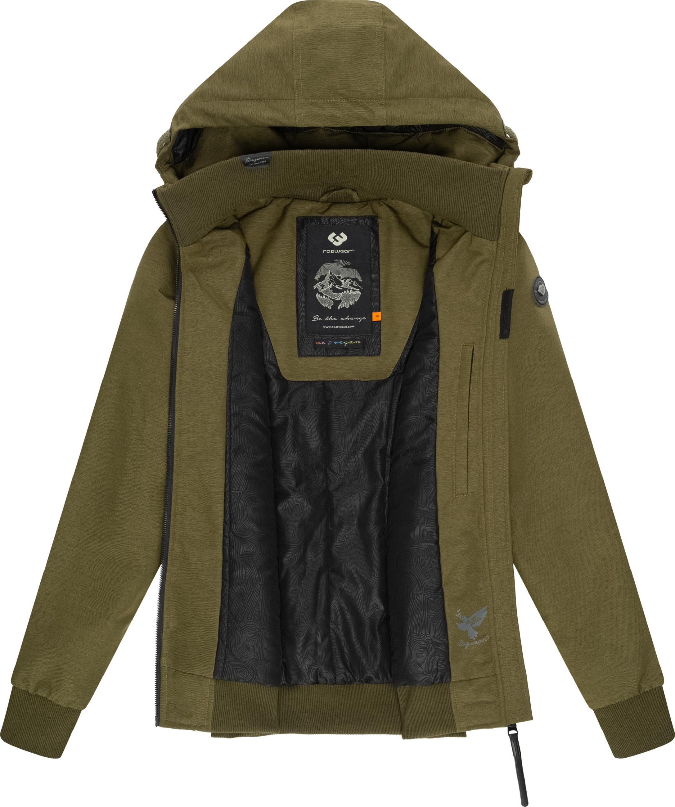 Ragwear Winterjacke »Winterjacke Nuggie Melange«