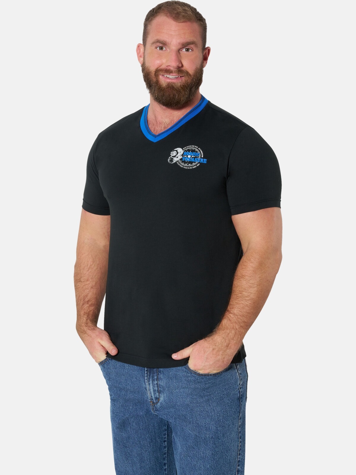 Jan Vanderstorm V-Shirt »3er Pack T-Shirt STIGLUND«
