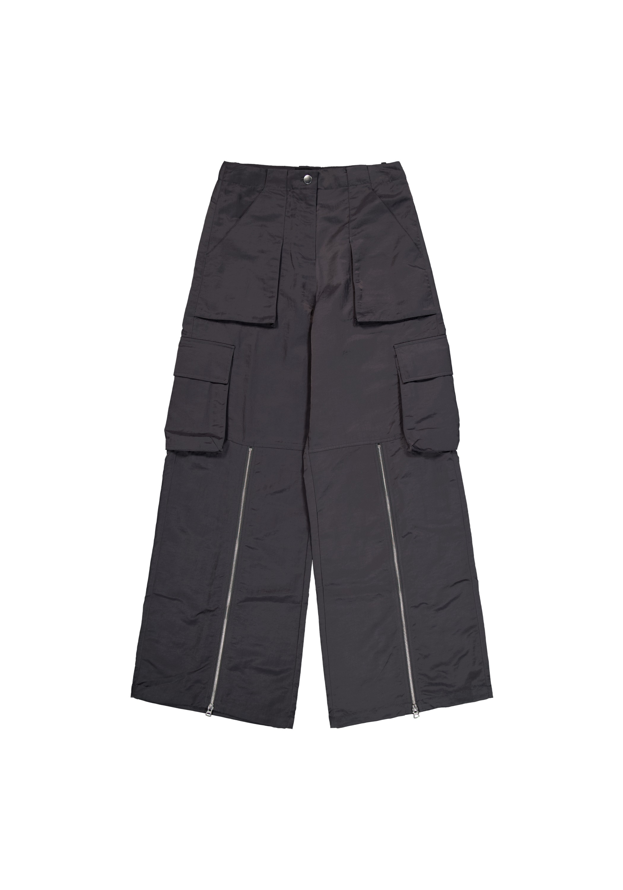 Alpha Industries Damen Cargohose »Zipped Leg Cargo Pants W« in grau, Größe L
