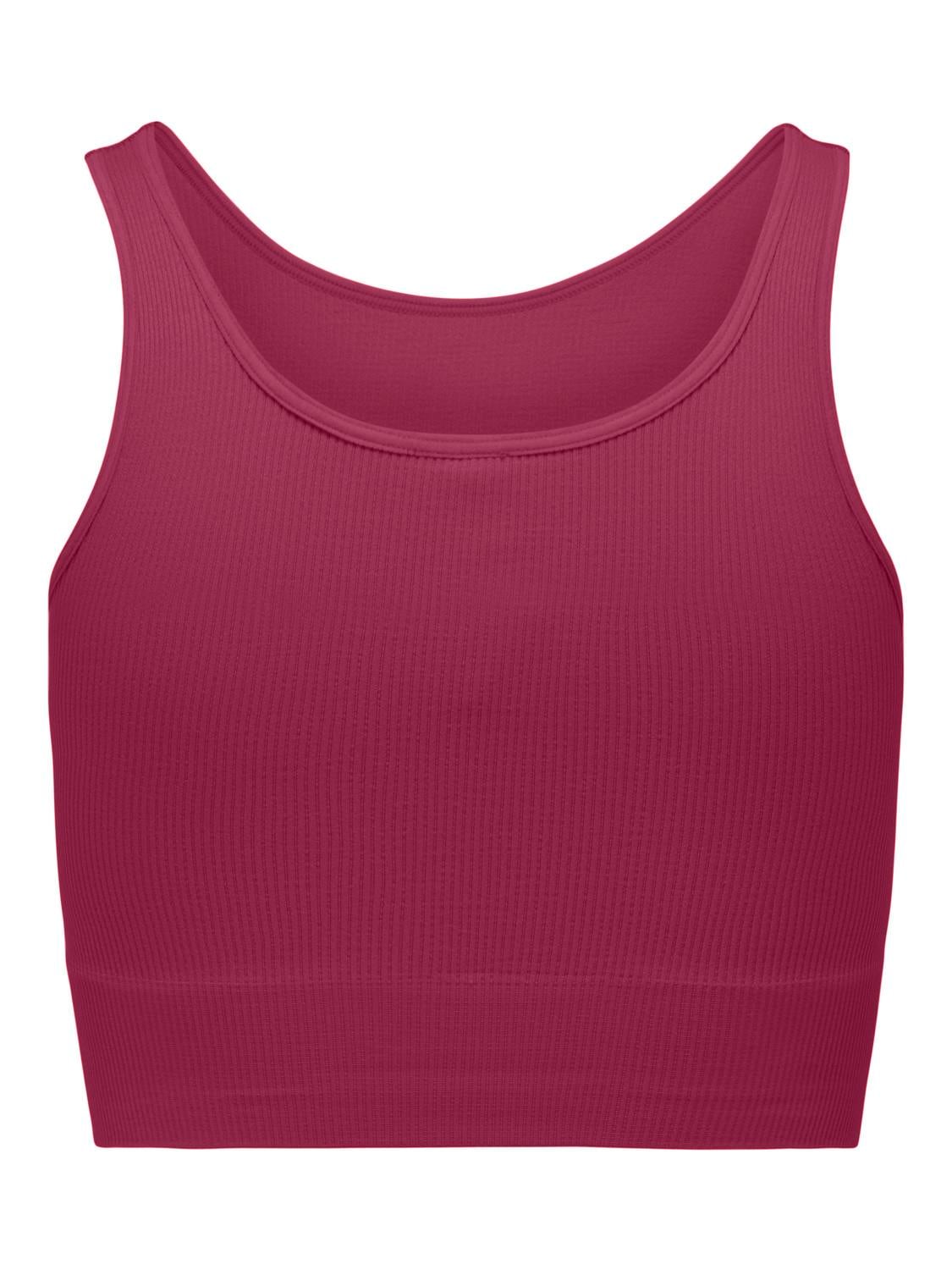 ONLY Play Trainingstop »ONPJAIA LIFE«, Cropped Fit, in feiner Rippstruktur