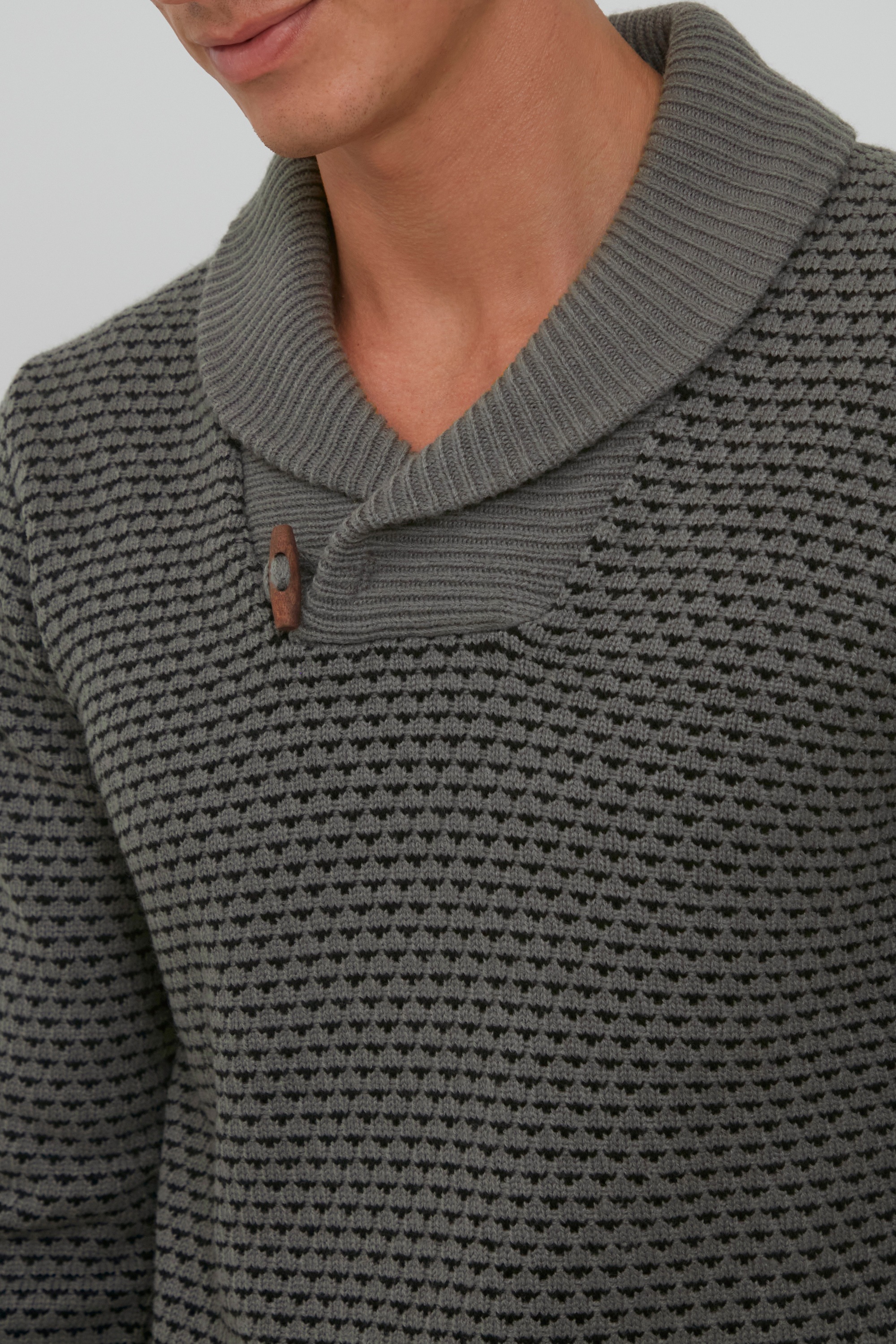 Indicode Strickfleece-Pullover »Strickpullover IDCopent«
