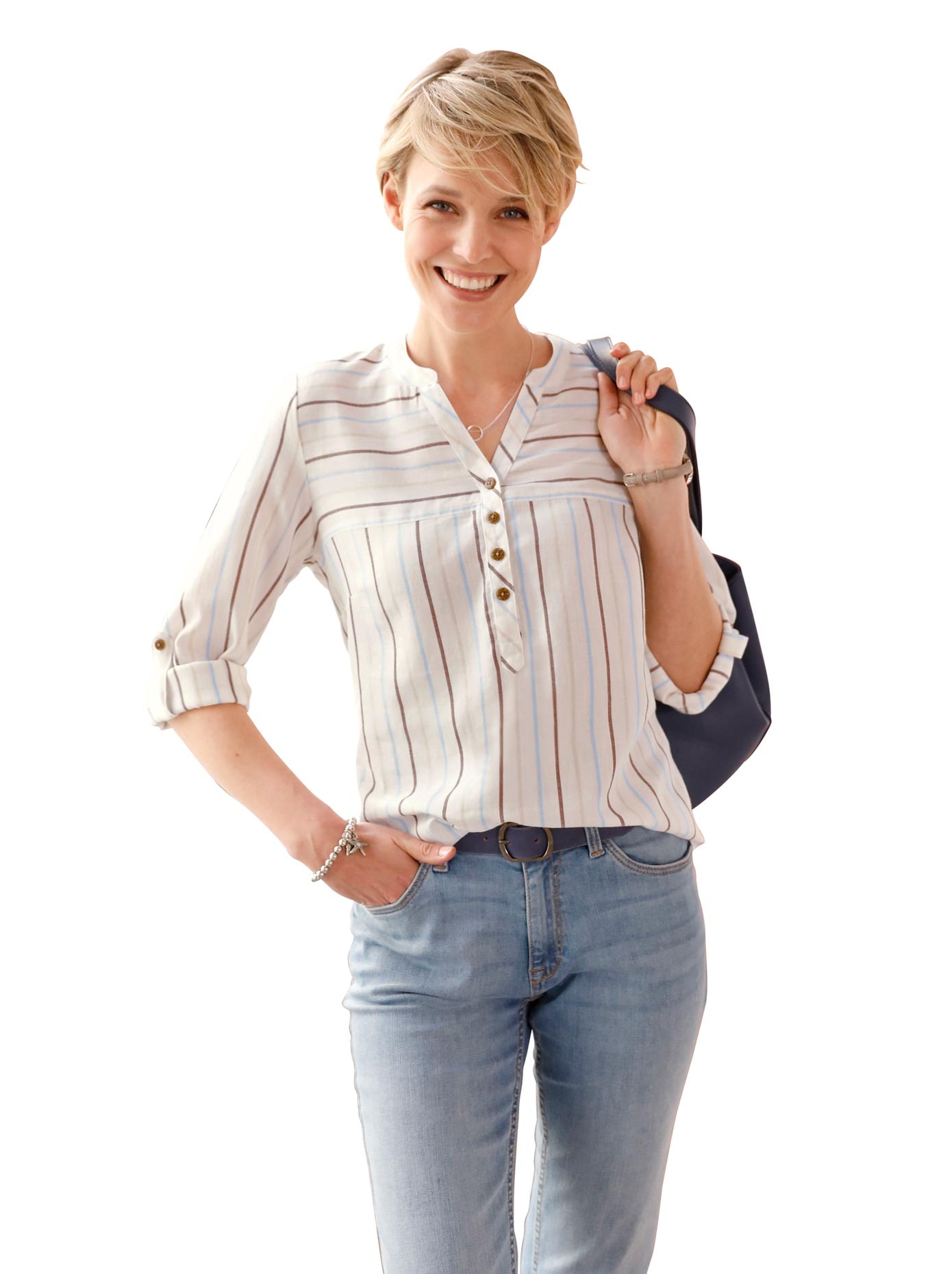 Classic Basics Flanellbluse OTTO online bei