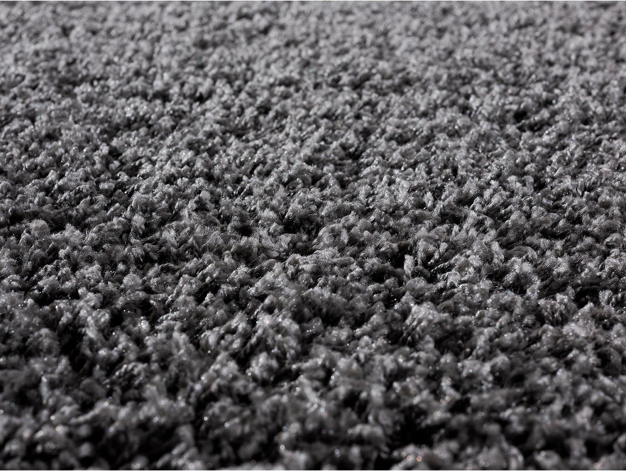 Sanat Hochflor-Läufer »LOCA«, rechteckig, 30 mm Höhe, Wohnzimmer, Langflor, Shaggy, Schlafzimmer