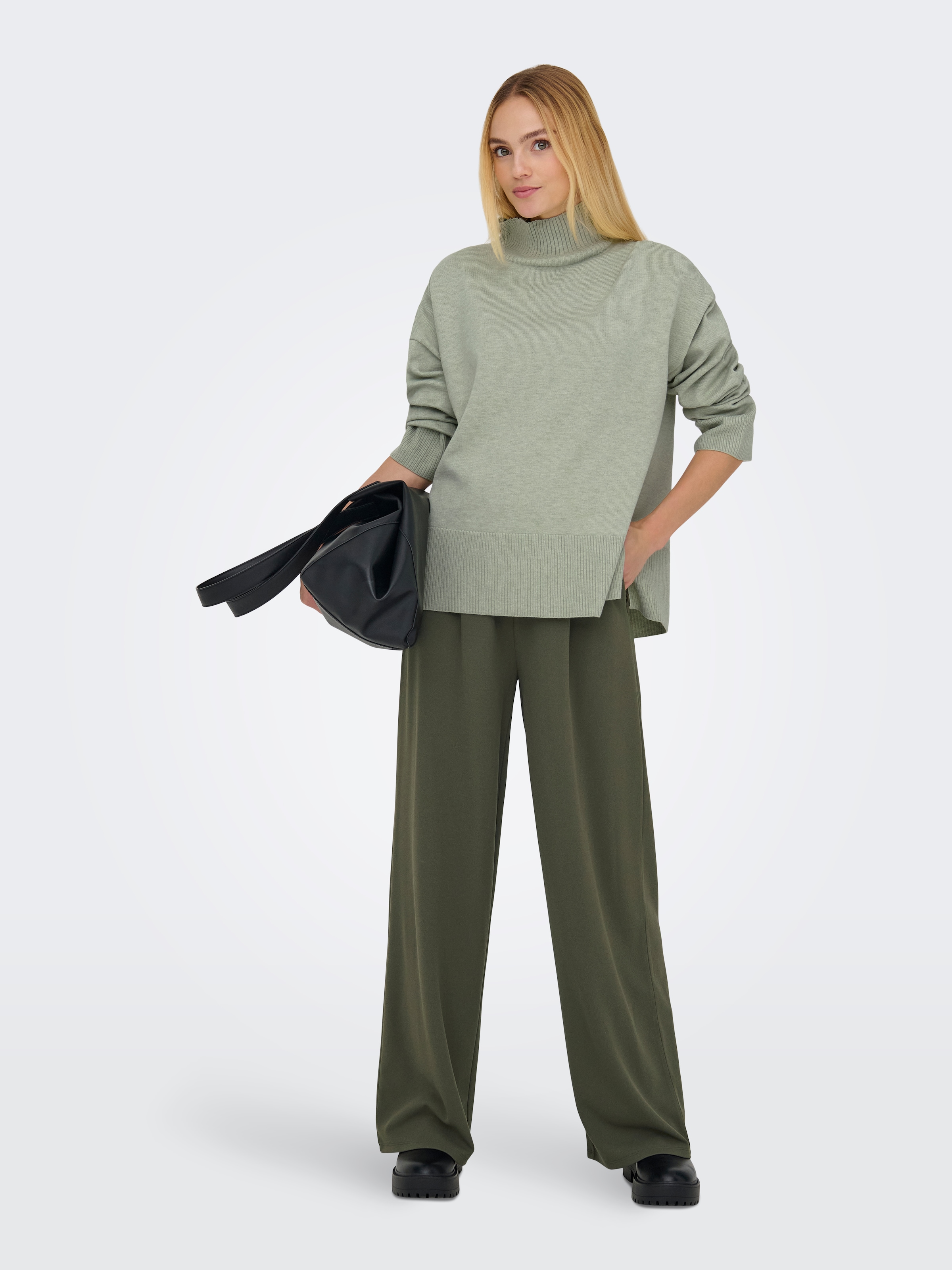 ONLY Stehkragenpullover »ONLCOCO LIFE LS HIGH NECK CC KNT«