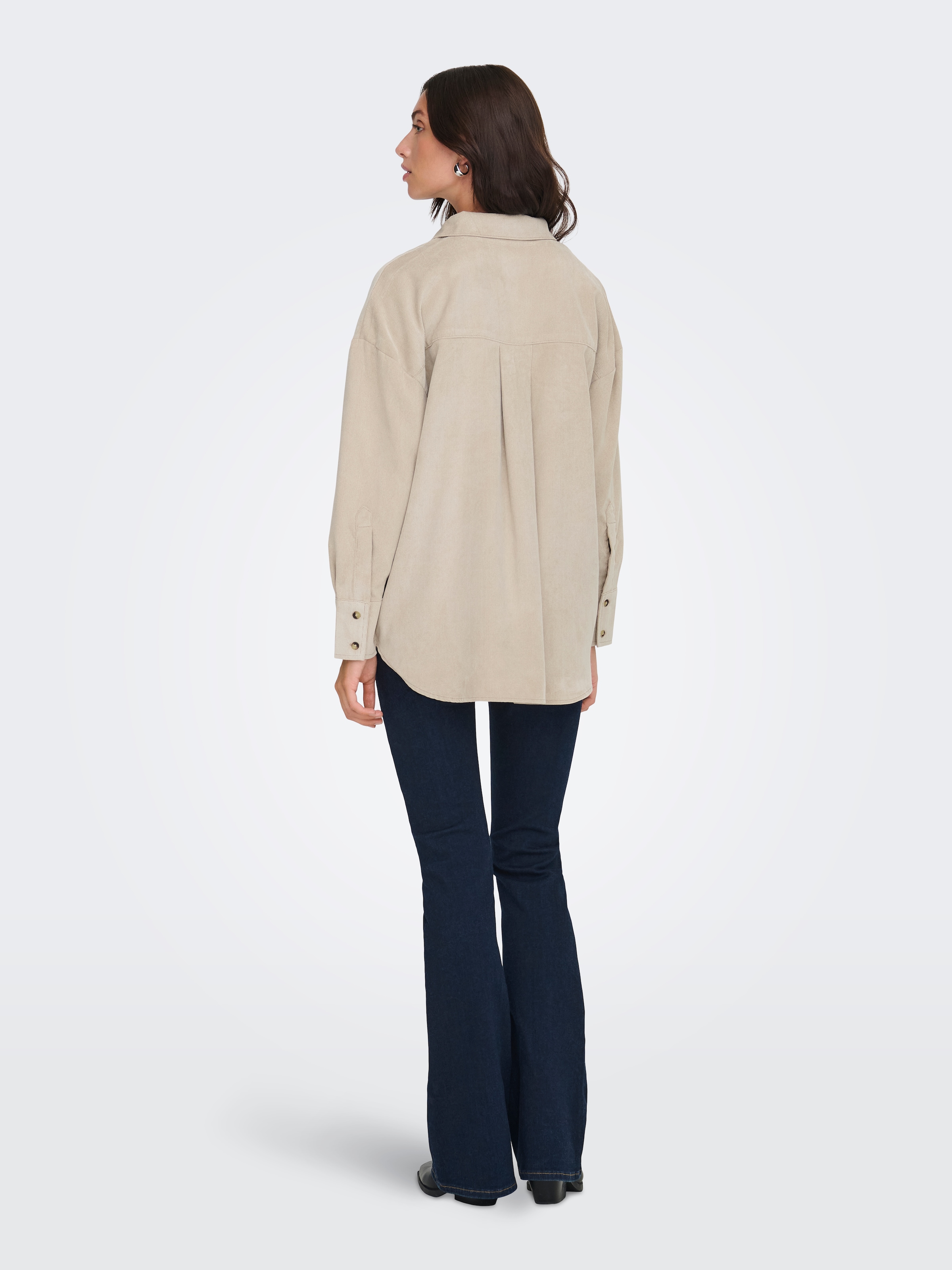 ONLY Langarmbluse »ONLMARIKE LIFE L/S CORD LOOSE SHIRT PNT«