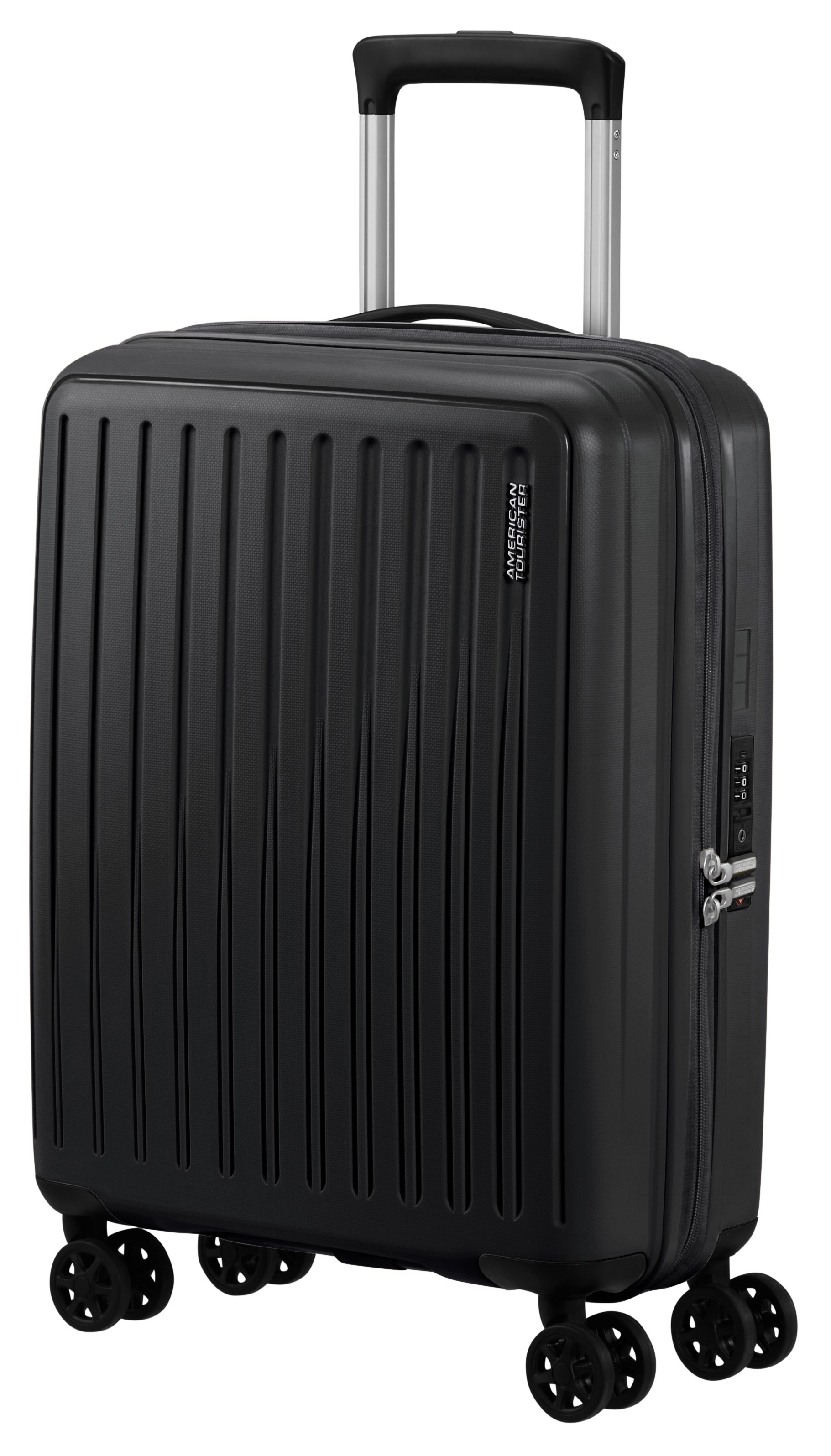 American Tourister® Hartschalen-Trolley »REJOY, verschiedene Größen und Farben«, 4 Rollen, Hartschalen-Koffer personalisierbar versenktes TSA-Schloss