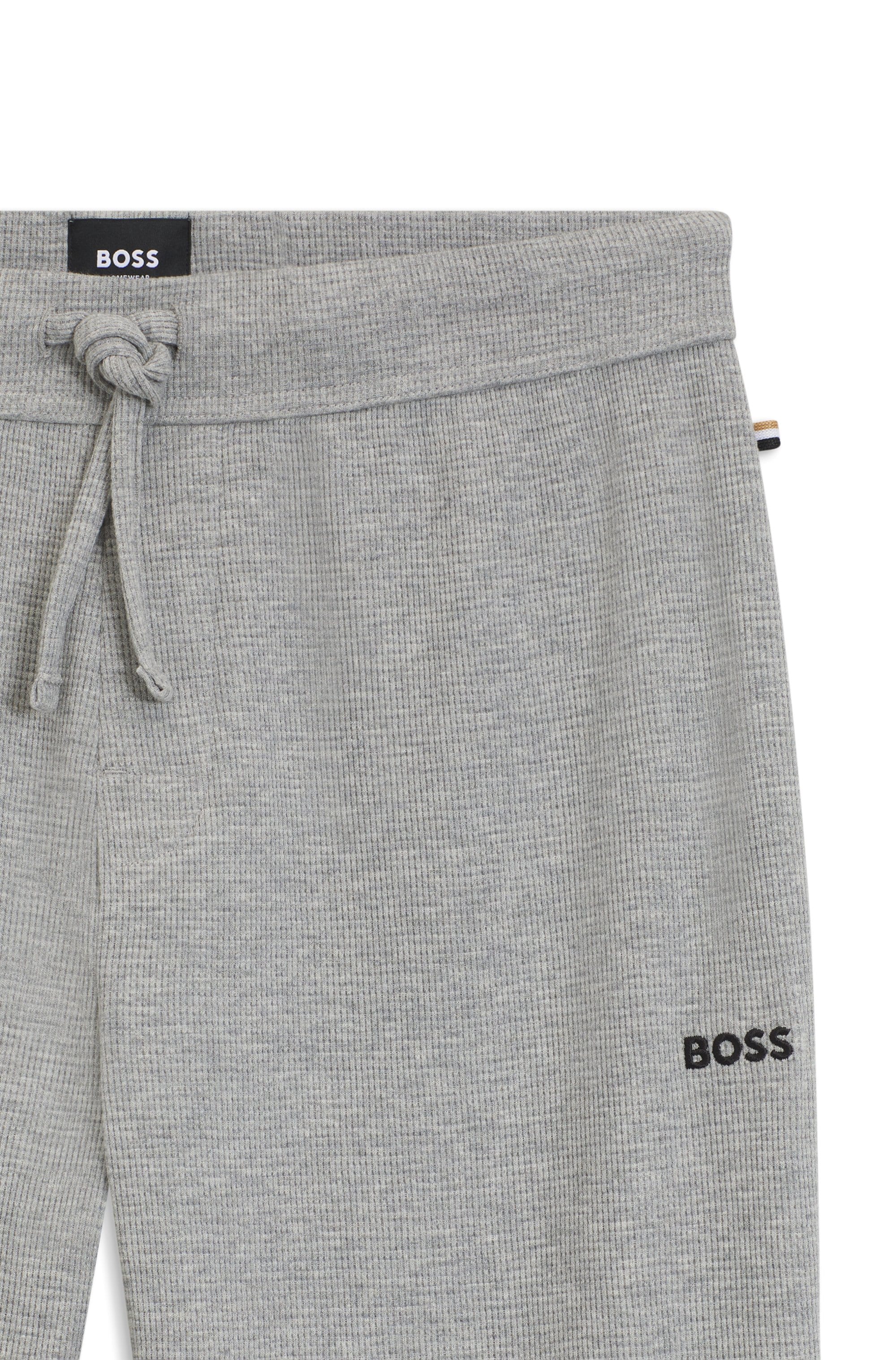 BOSS Pyjamahose »Waffle Pants Cuf«