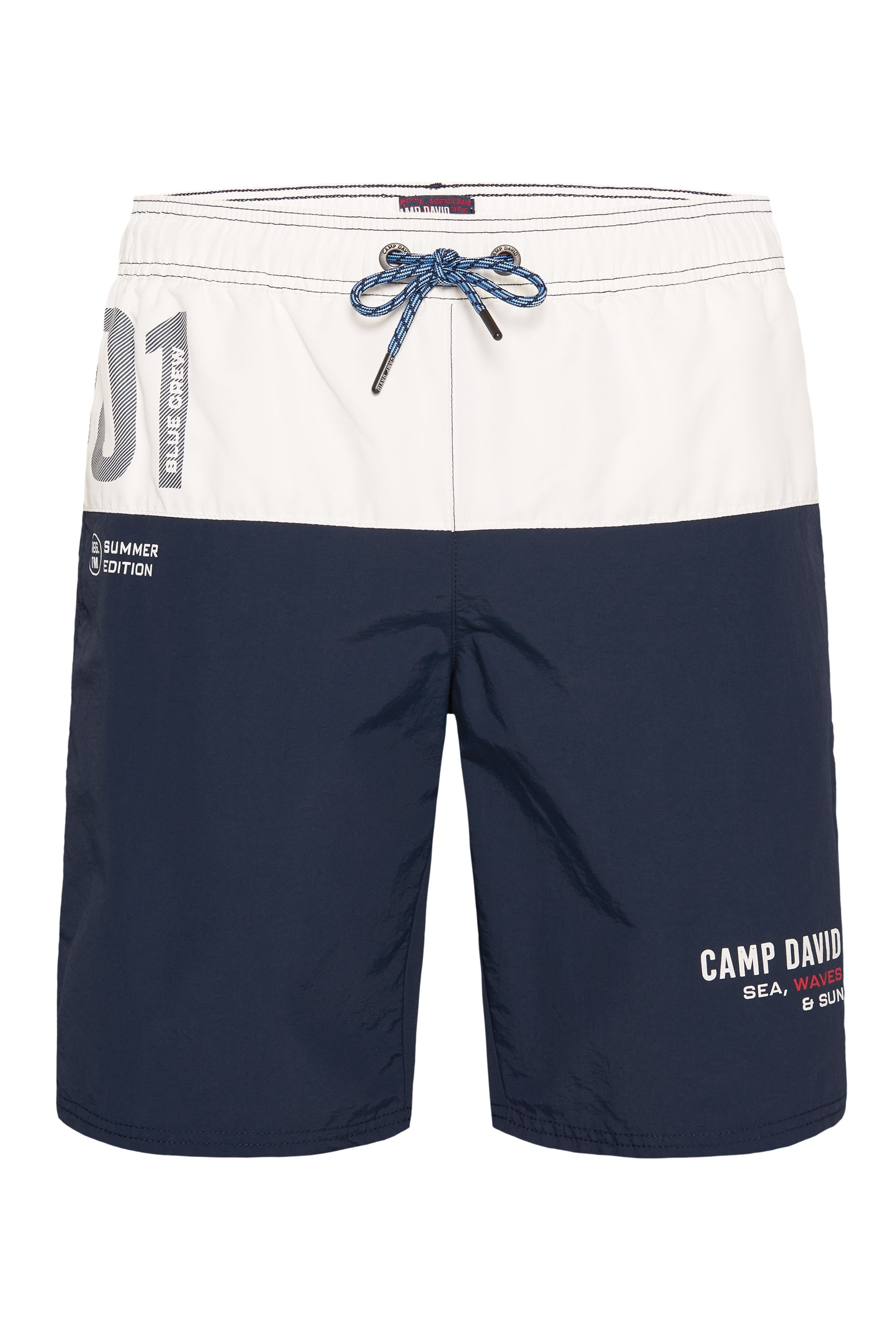 CAMP DAVID Badeshorts, mit Logo Print