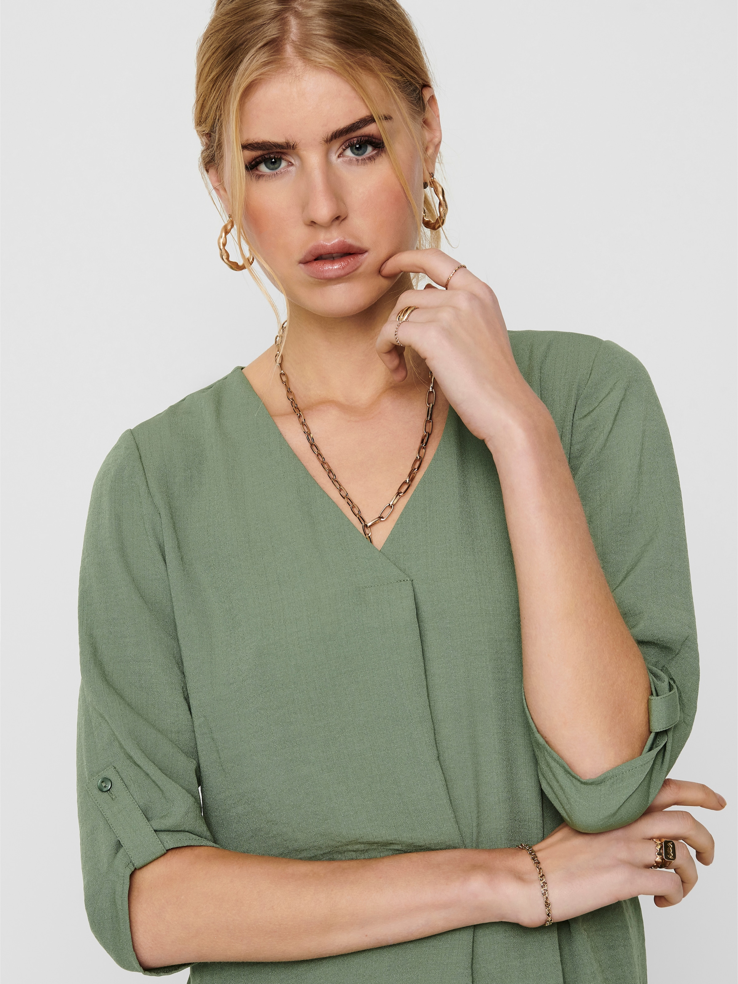 JDY Shirtbluse »JDYDIVYA LIFE 3/4 TOP WVN NOOS«