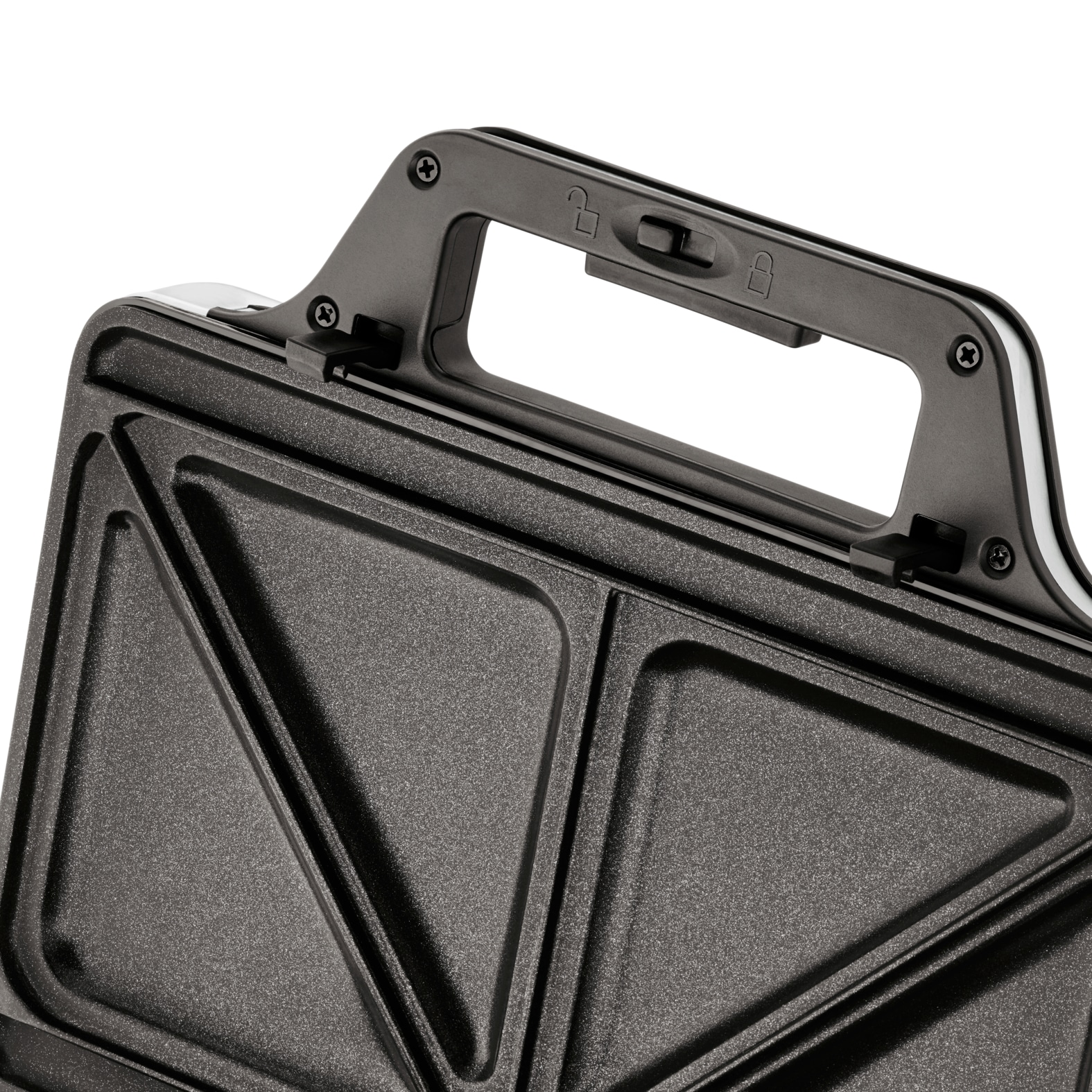 WMF Sandwichmaker »LONO, höhenverstellbare Platten, Temperaturleuchte«, 800 W, platzsparende Aufbewahrung, Maße: 23,6 x 23,6 x 8,8 cm