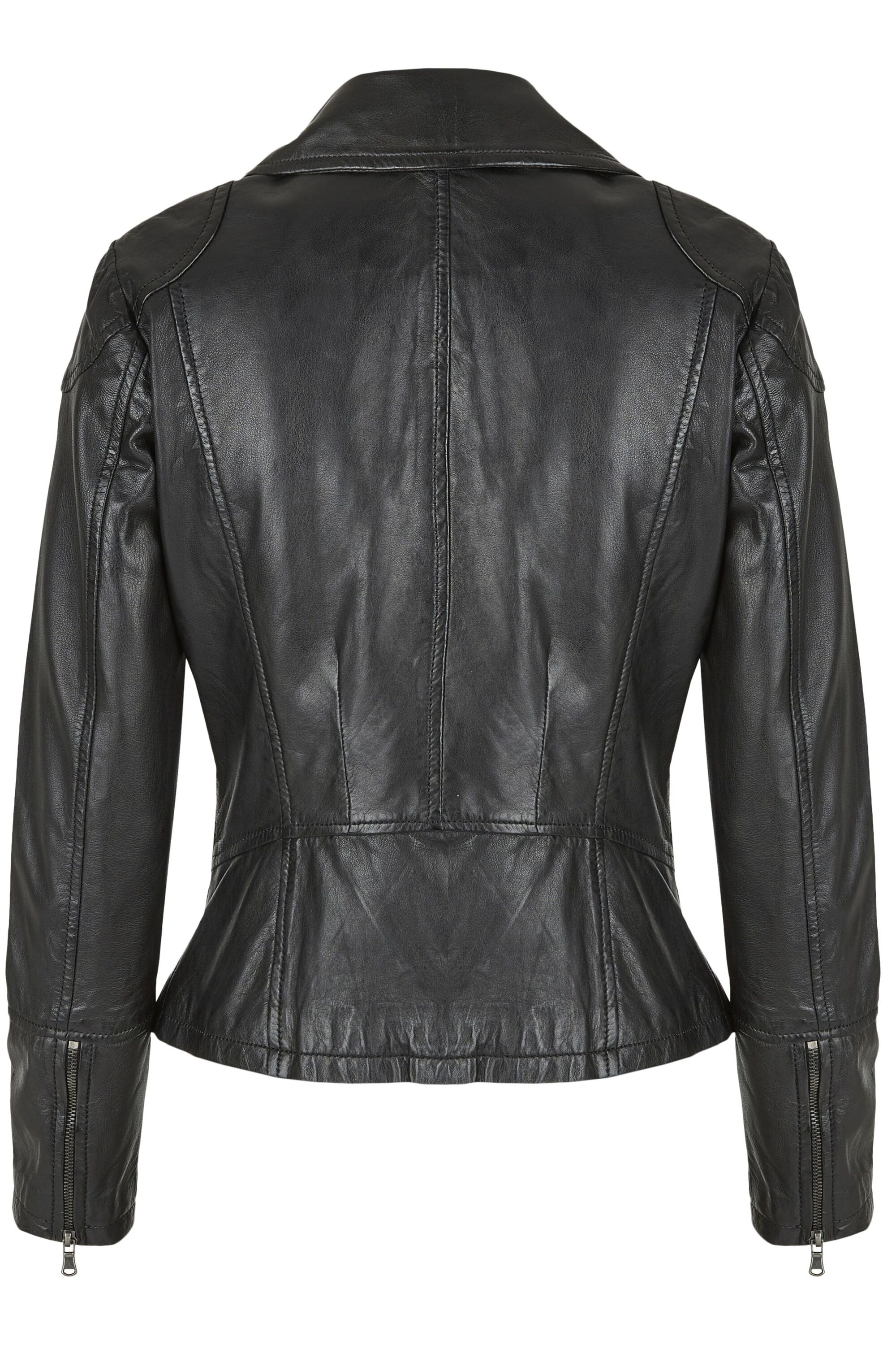 7eleven Bikerjacke »SEATTITUDE« ohne Kapuze mit asymmetrischem Reißverschluss