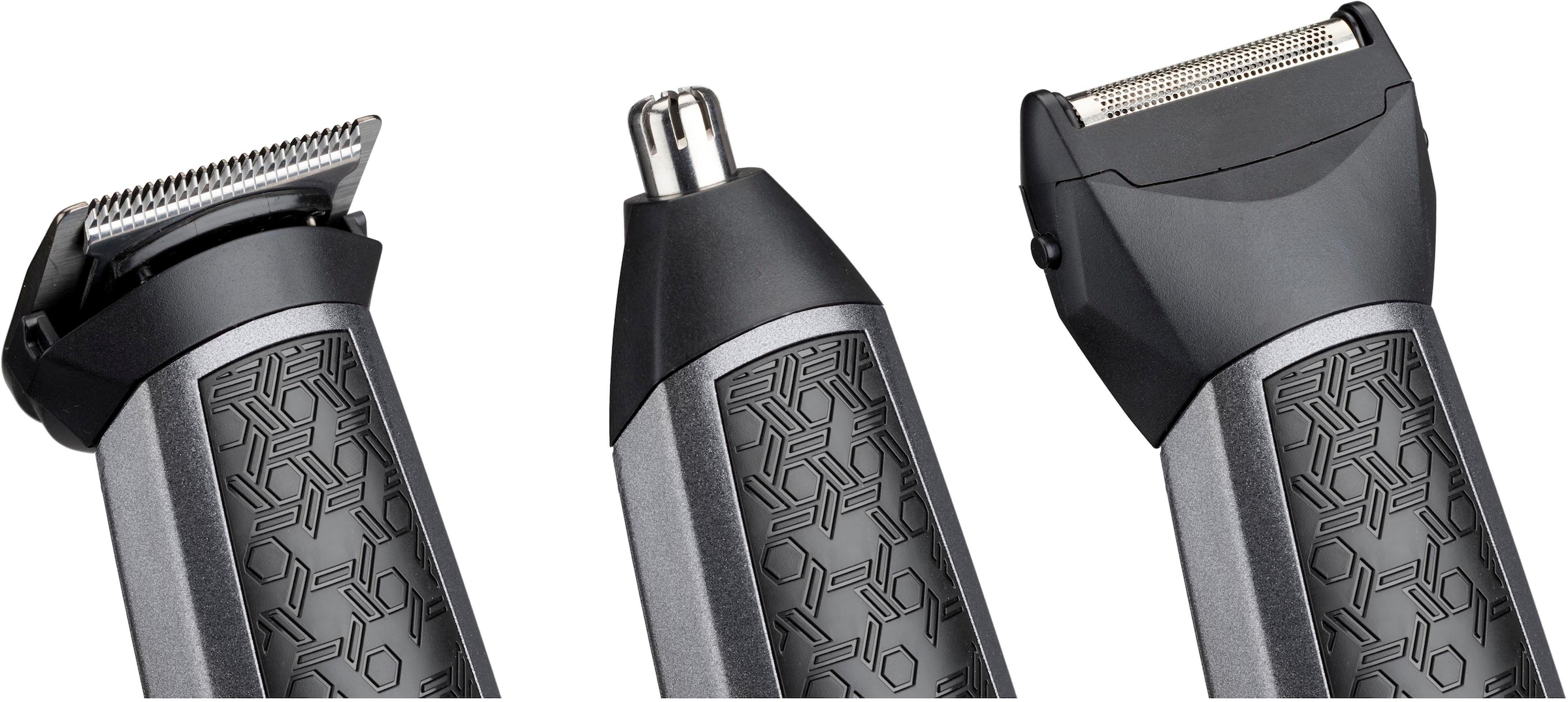 BaByliss Multifunktionstrimmer »MT727E MEN«, 10 Aufsätze, 10-in-1 Carbon Titanium Multigrooming Set für Gesicht & Körper