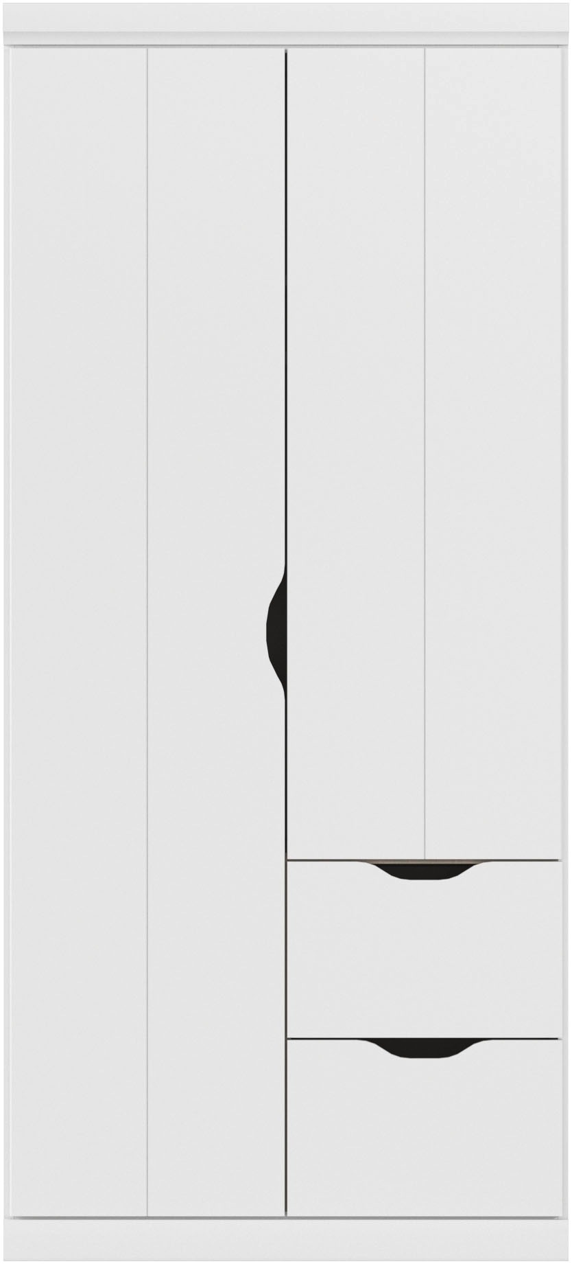 rauch Kleiderschrank »Marlene«, (in 3 verschiedenen Ausstattungen BASIC/CLASSIC/PREMIUM), in 3 Breiten 91/136/181 cm im Landhaus-Stil MADE IN GERMANY