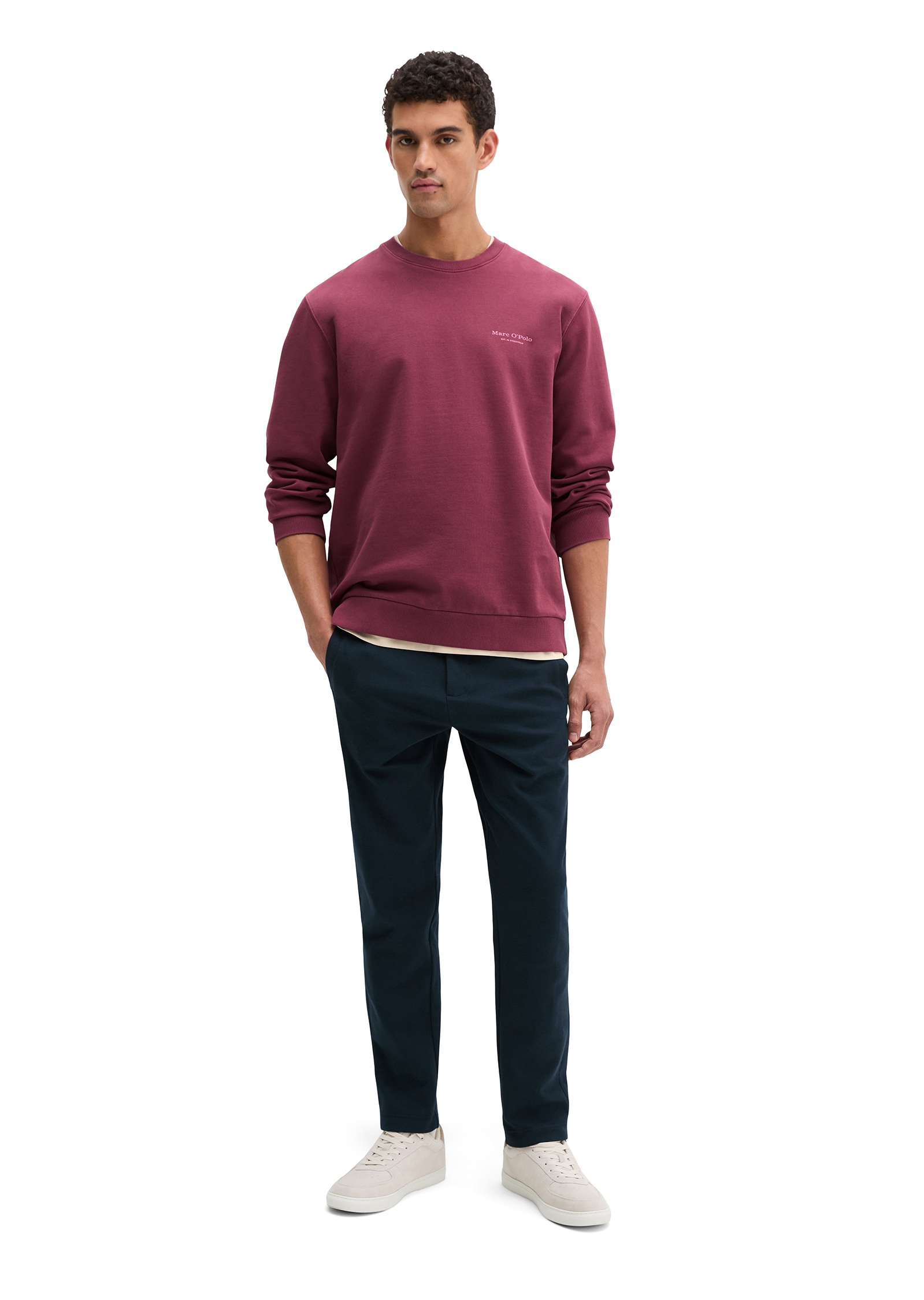 Marc O'Polo Sweatshirt , regular fit mit Logoprint auf der Rückseite
