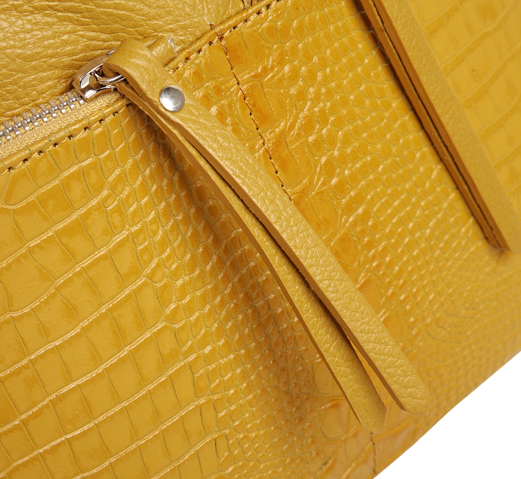 Samantha Look Umhängetasche echt Leder, Made in Italy